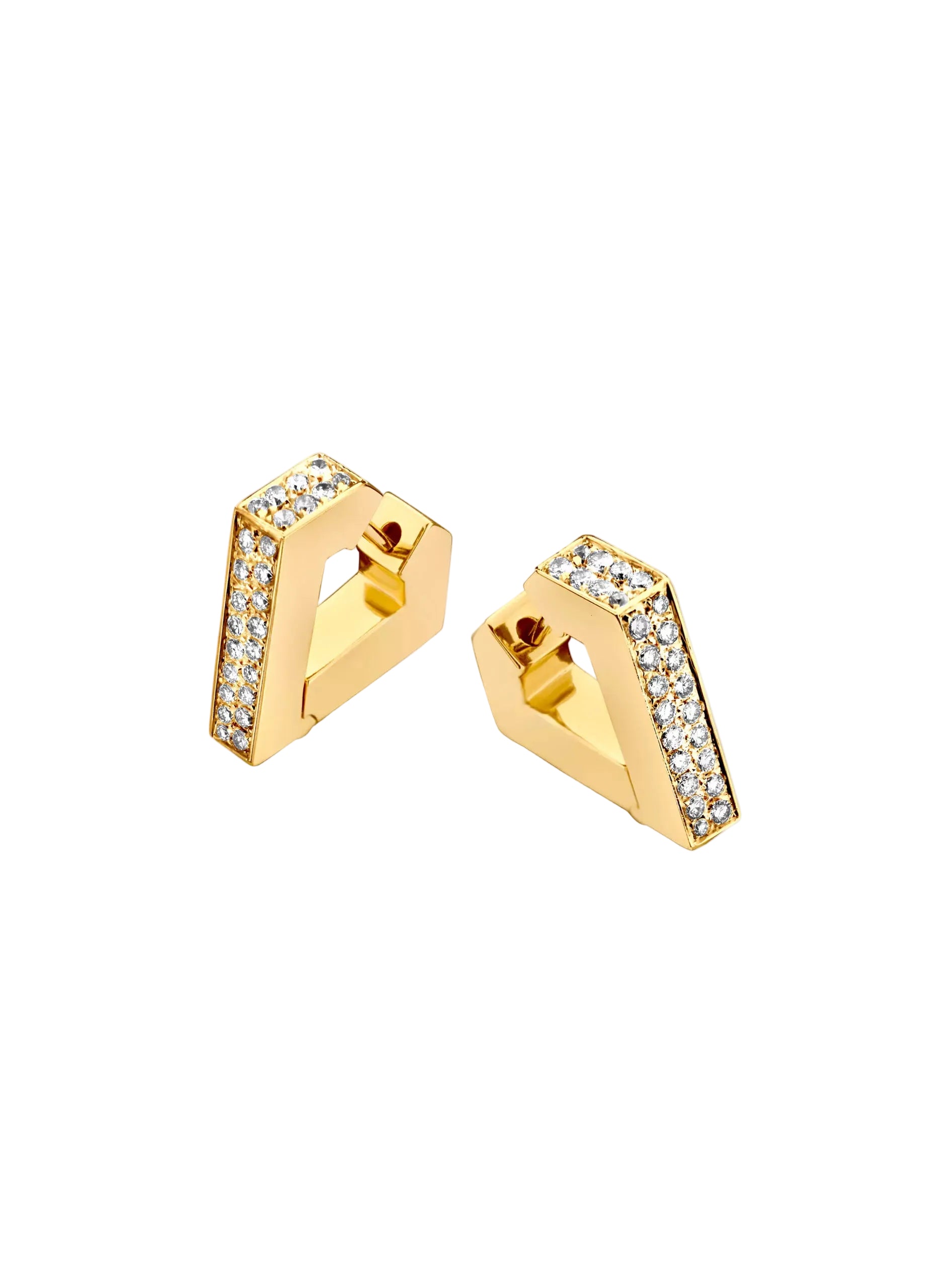 Brute Diamond Medium Earrings