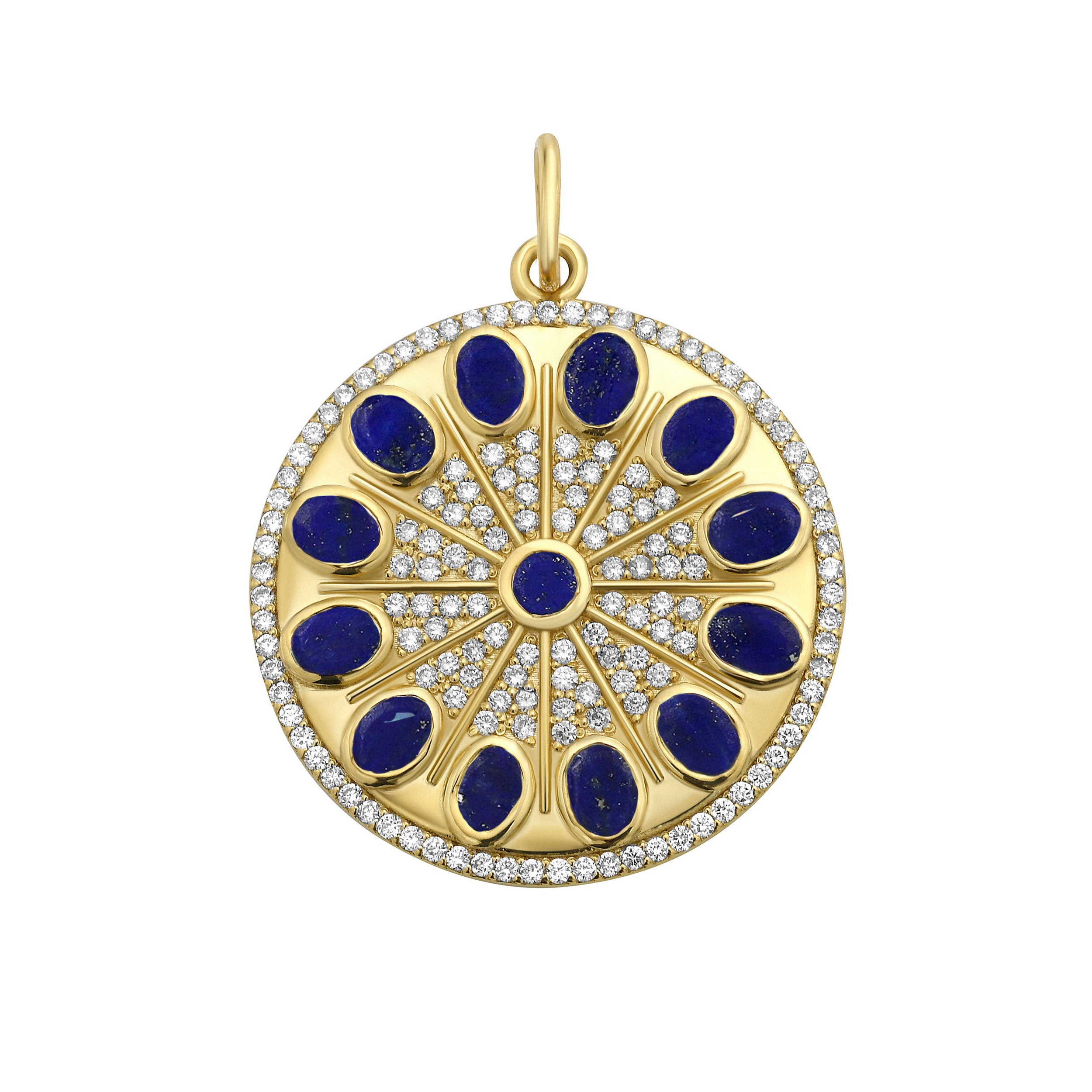Serenity Lapis Lazuli Amulet