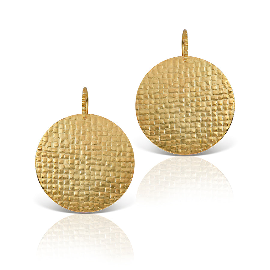 Mosaic Oval Large Earrings