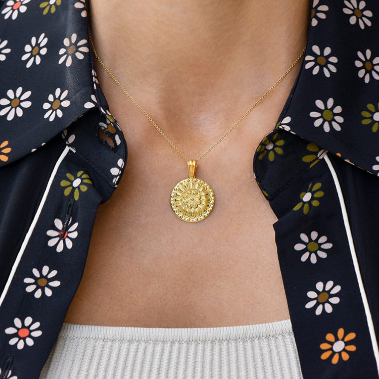 Blossom Rosette Large Charm