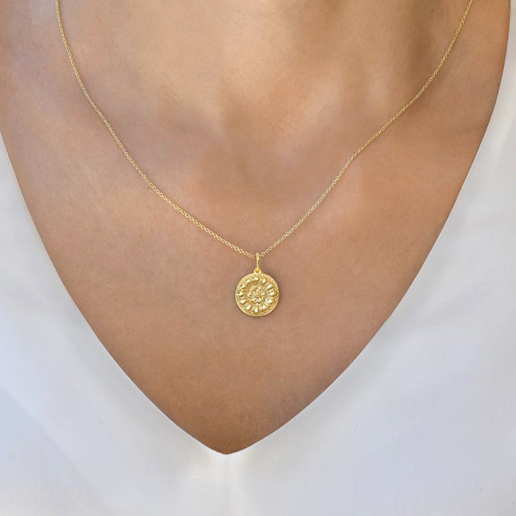 Blossom Rosette Small Charm