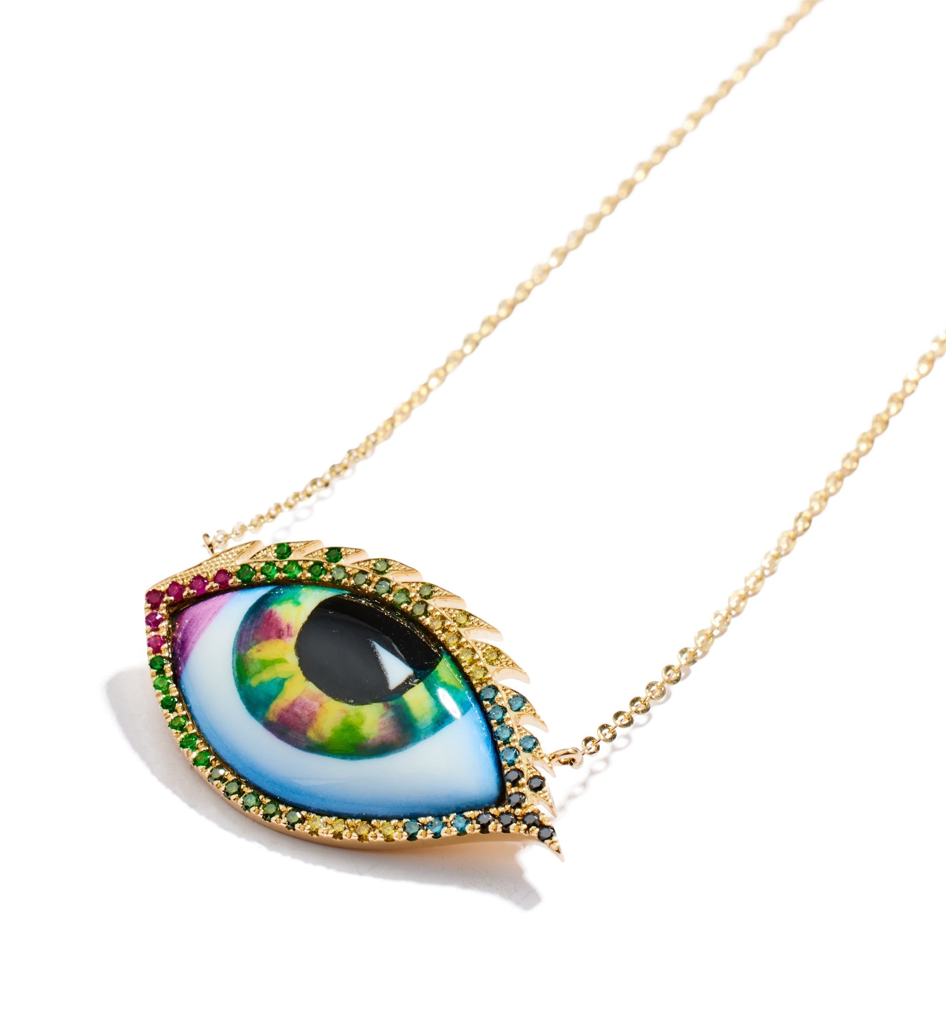 Grand Psychedelic Diamond Necklace