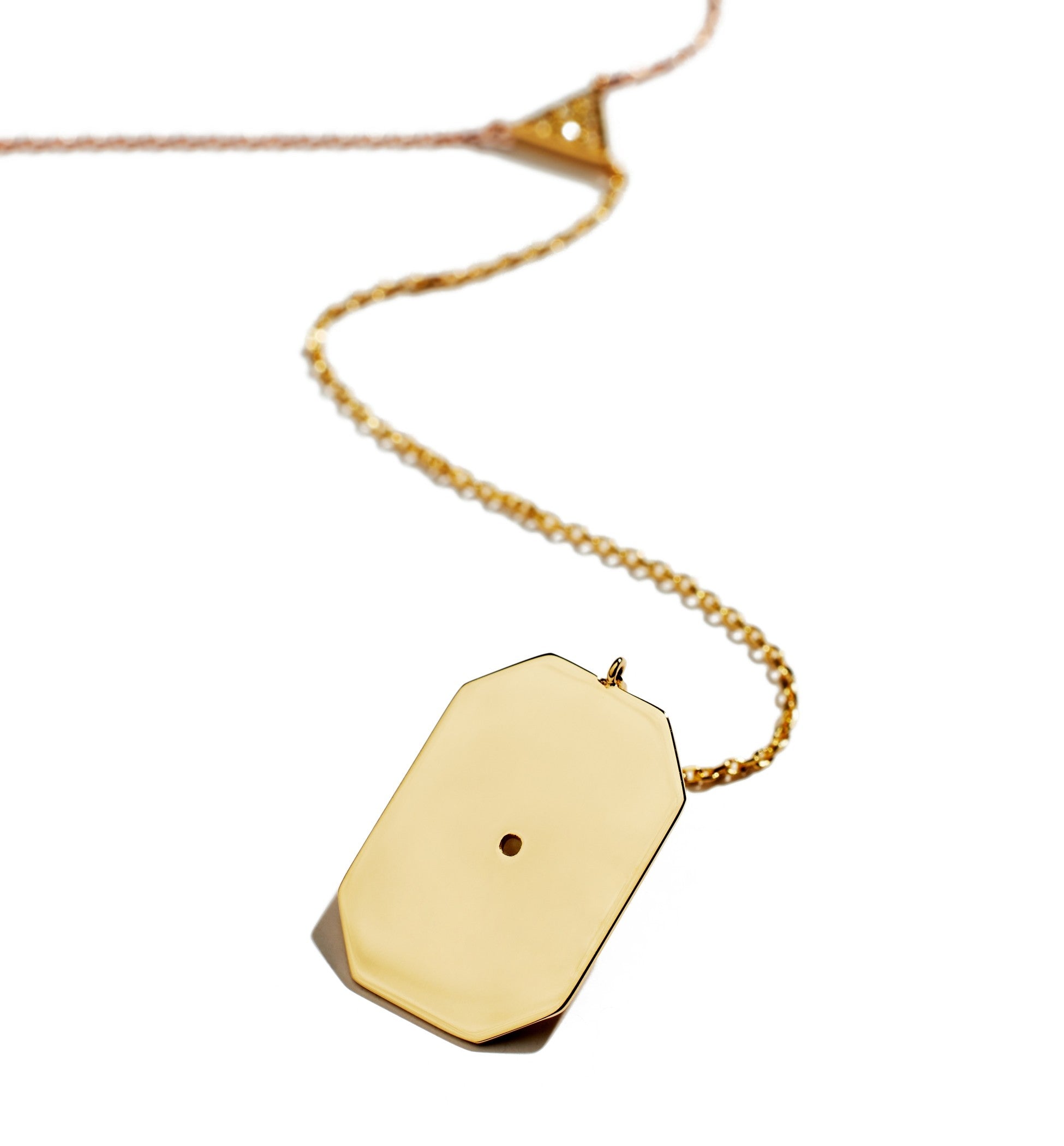 Octagon Diamond Necklace