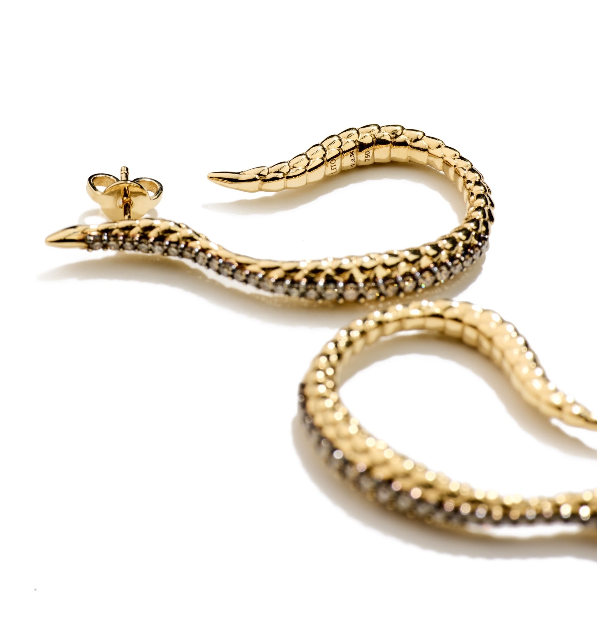 Large Diamonds Hook earrings