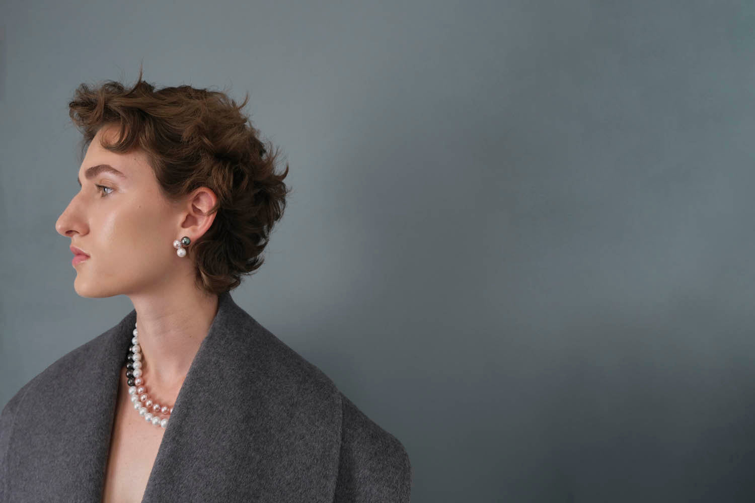 Tria Double Strand Necklace