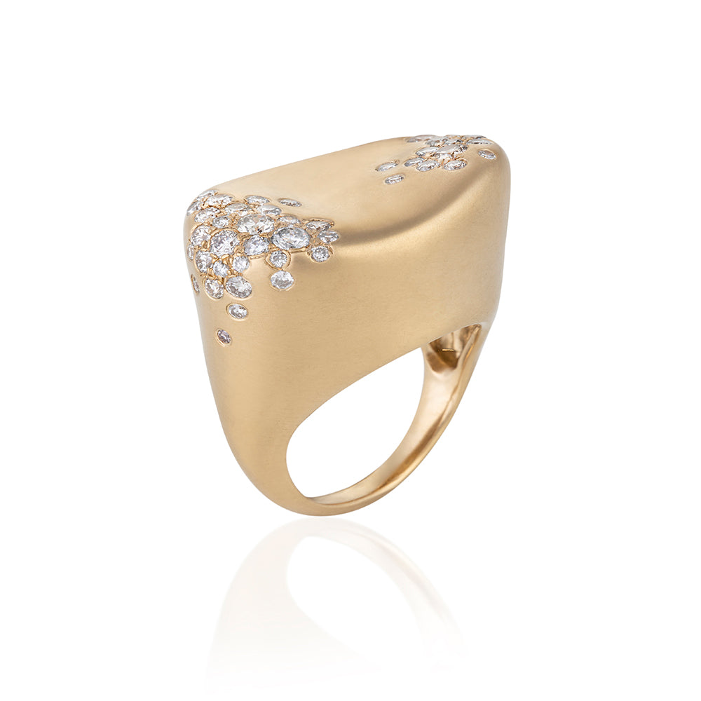 Storm Winter Oval Ring