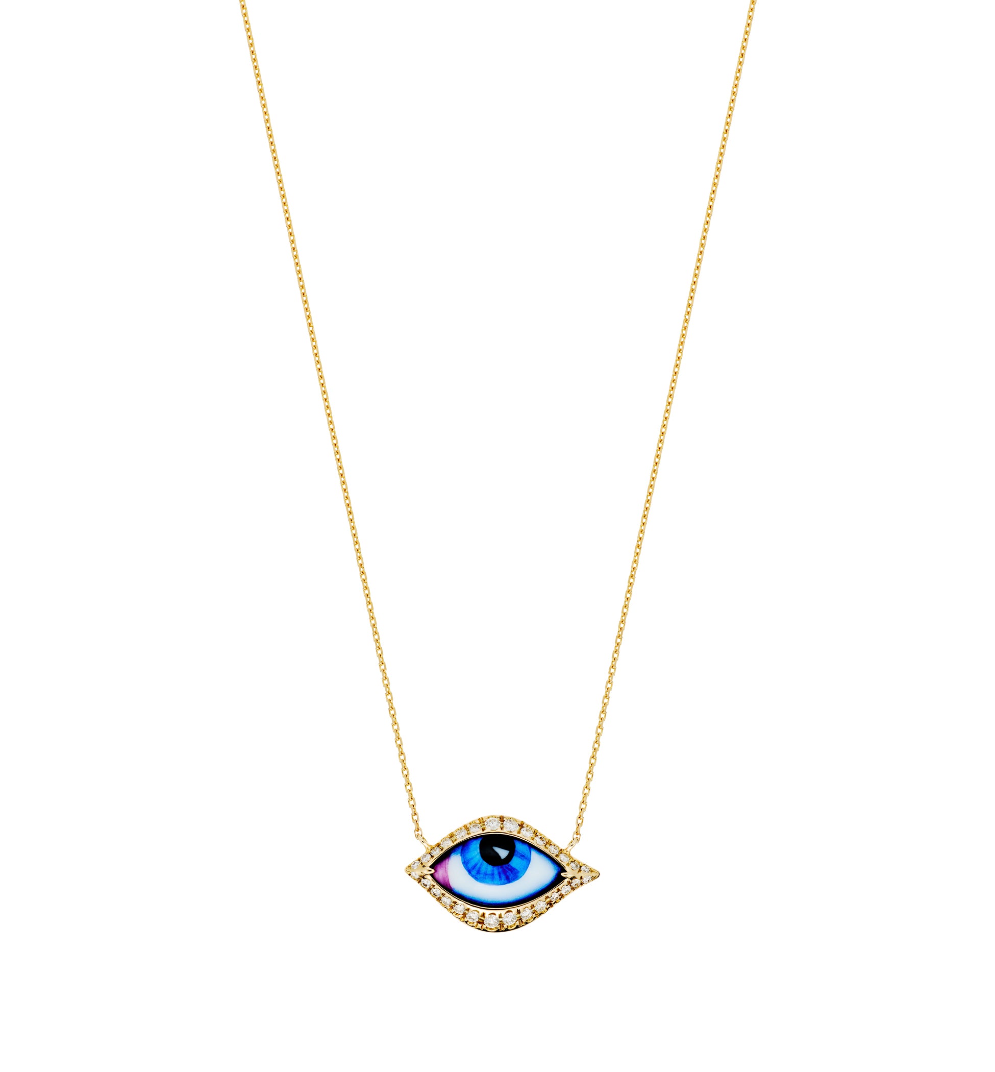 Petit Bleu Diamond Necklace