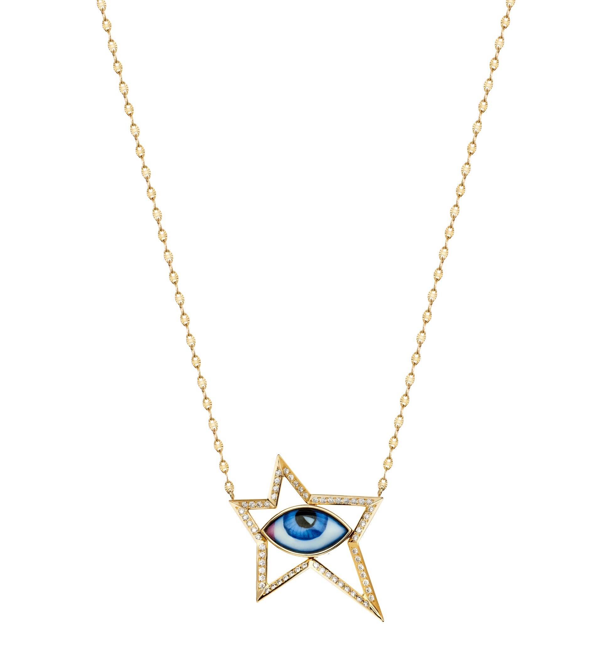 Petit Bleu BeAStar Diamond Necklace