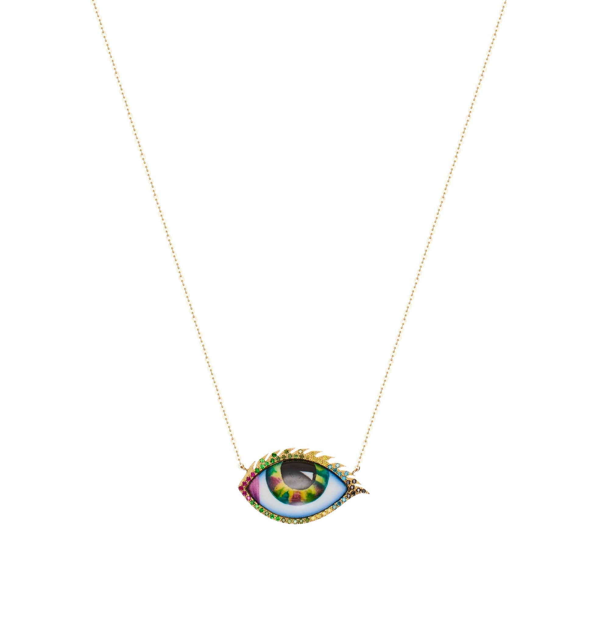 Grand Psychedelic Diamond Necklace