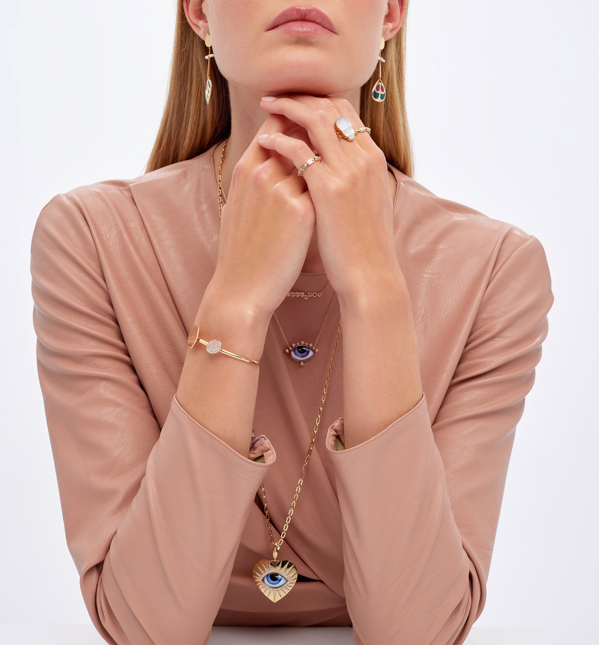 Petit Blue #HaveaHeart Diamond pendant