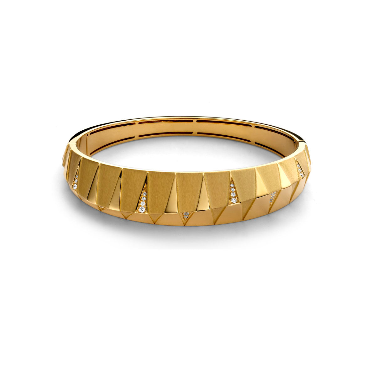 Diamond Pyramid Bracelet