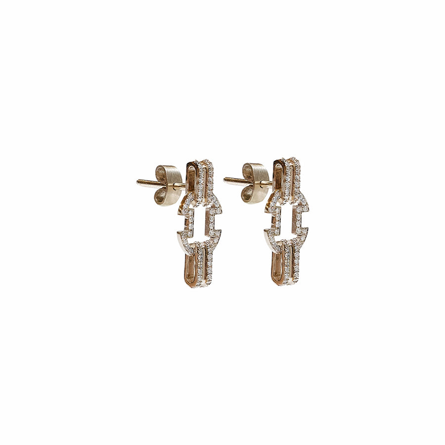Gold Earrings Enosis Byzantium