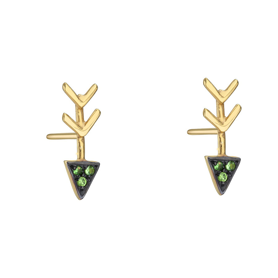 Single-Arrow-Stud-Earring
