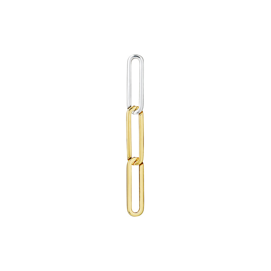 The Sigh III Gold and Silver Single Earring Kinraden