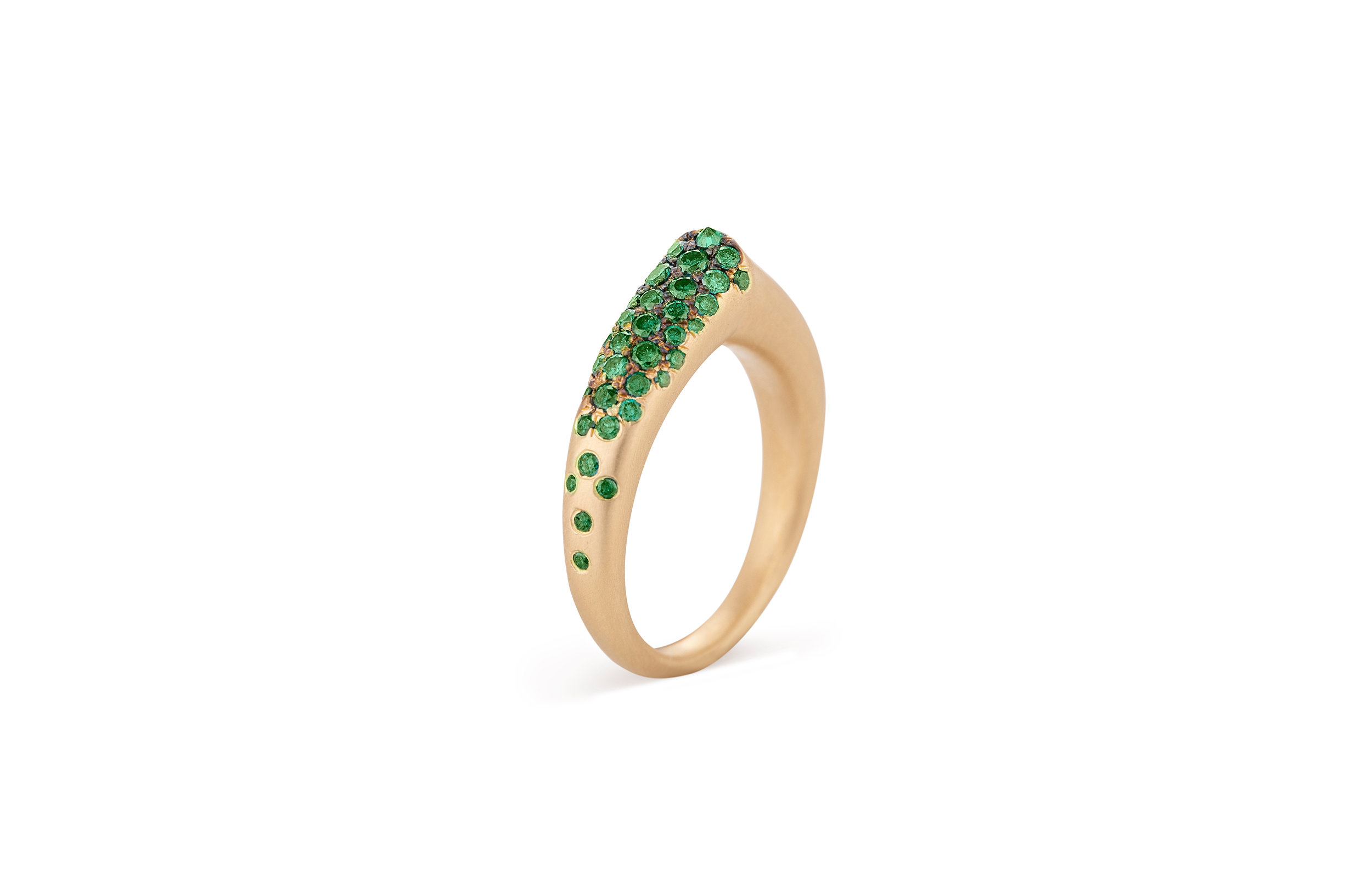 The Arch Luck Stripe Small Ring Nada Ghazal