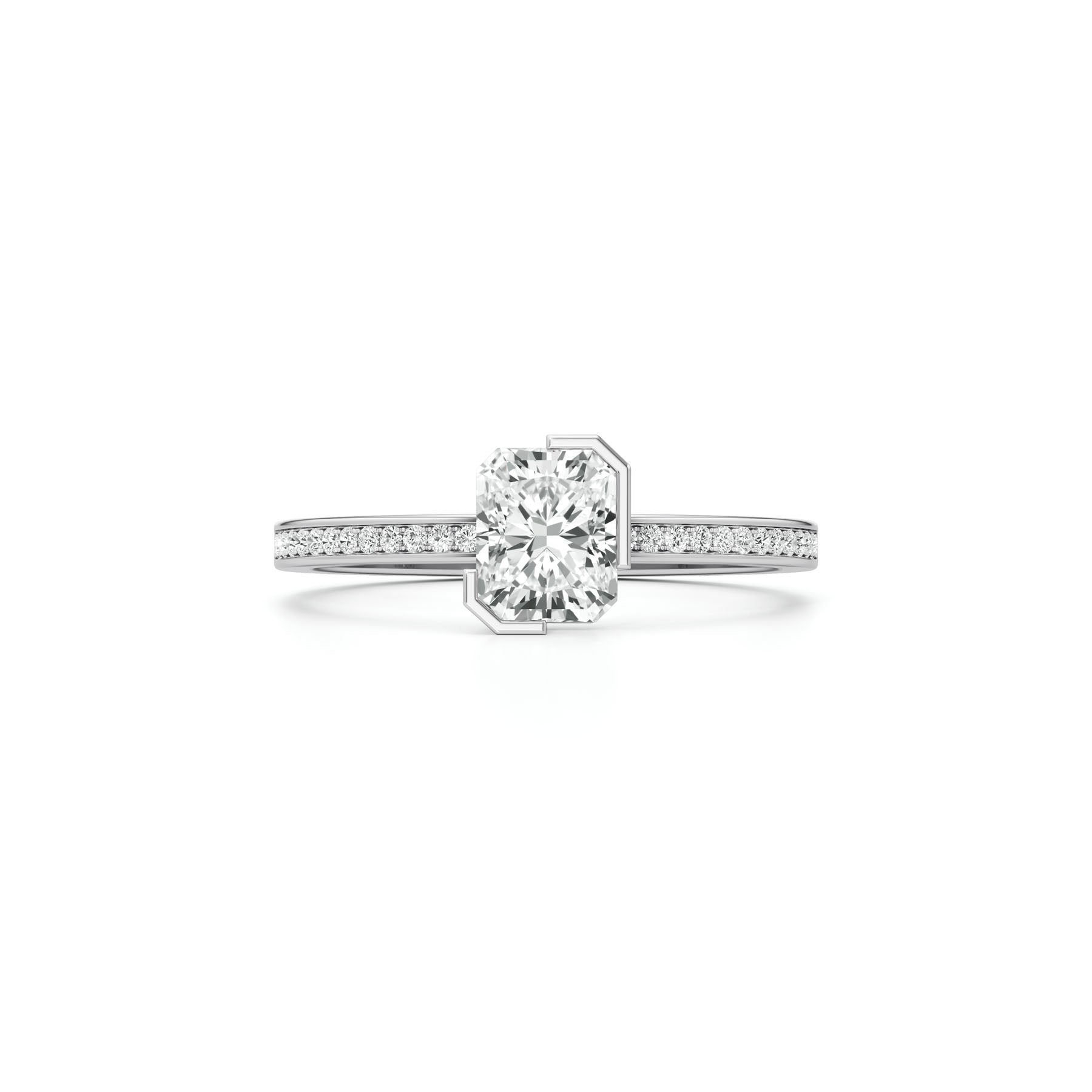 Meta Iris Pavé Ring