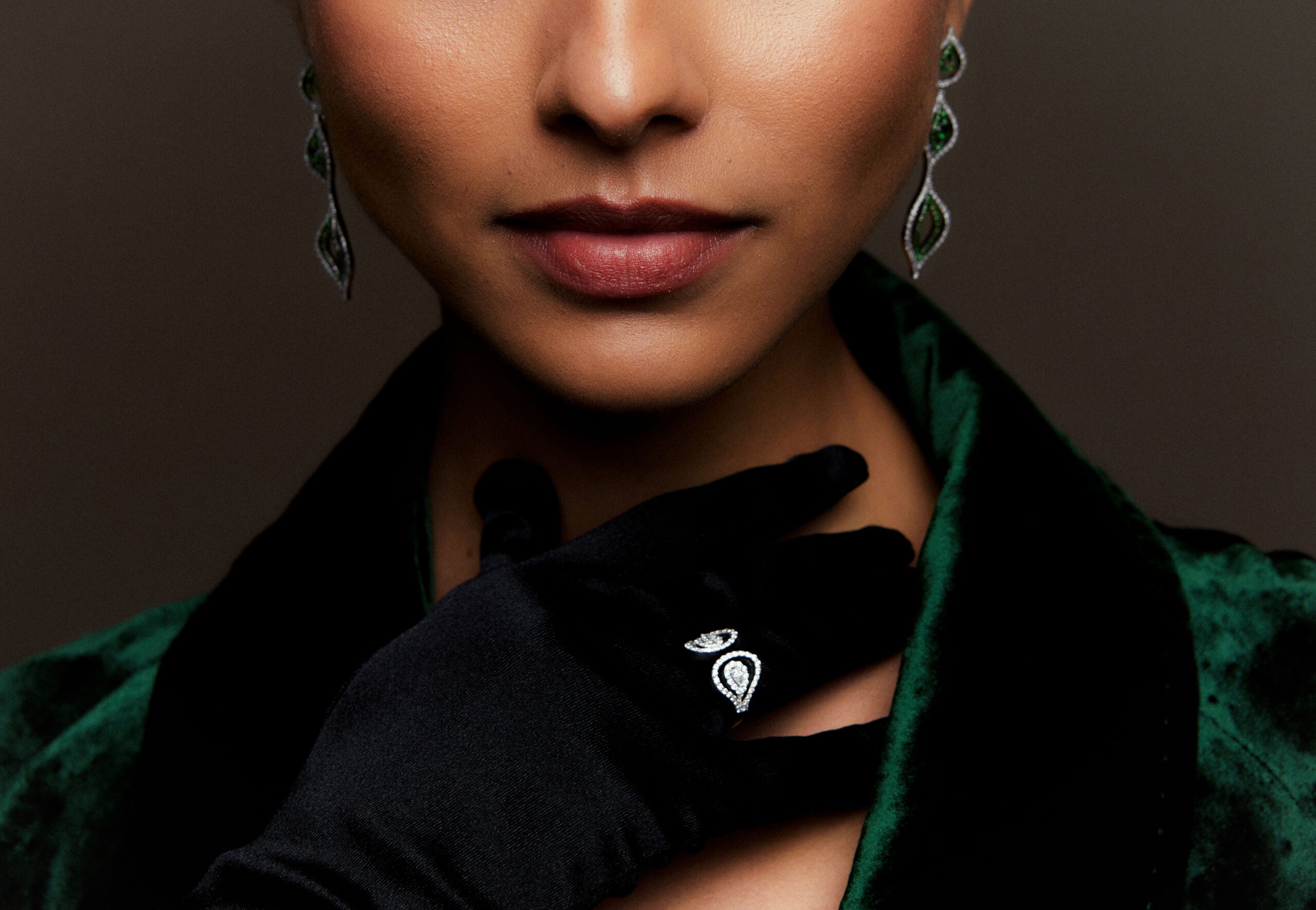 Venus Double Diamond Ring