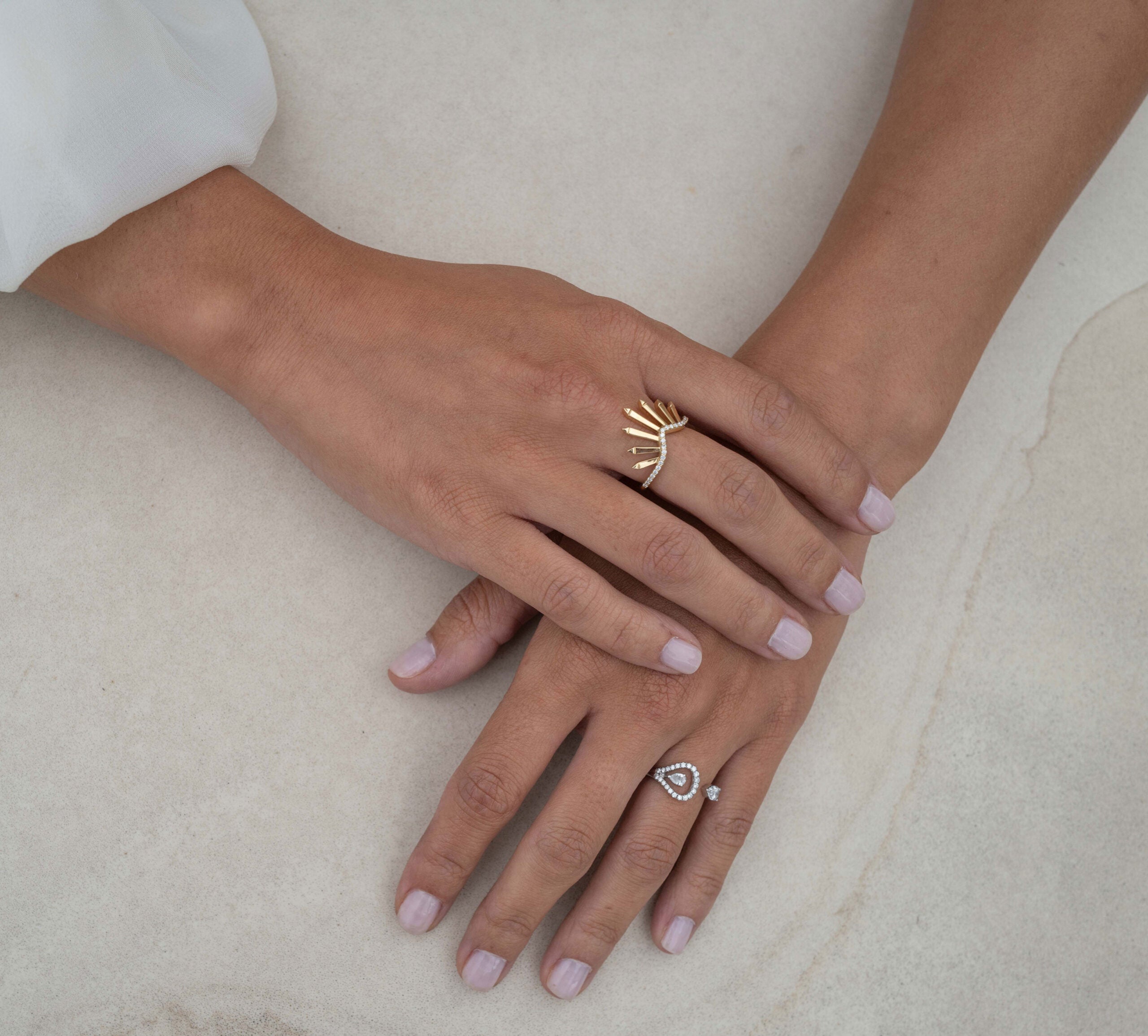 Dragon Polaris Diamond Ring