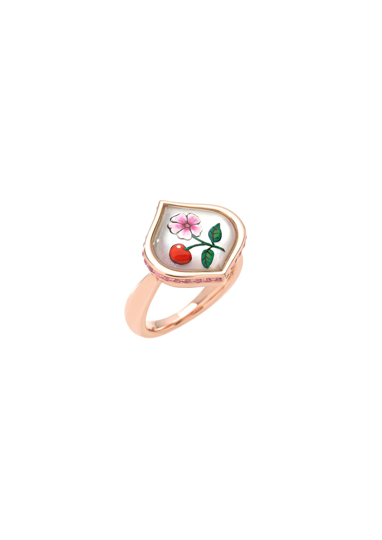 Cherry Flower Ring