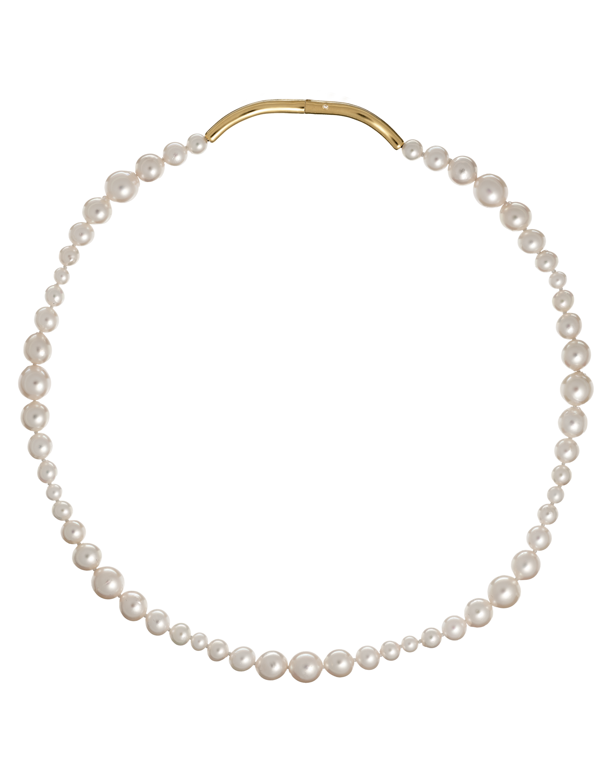 Wave Pearl Necklace