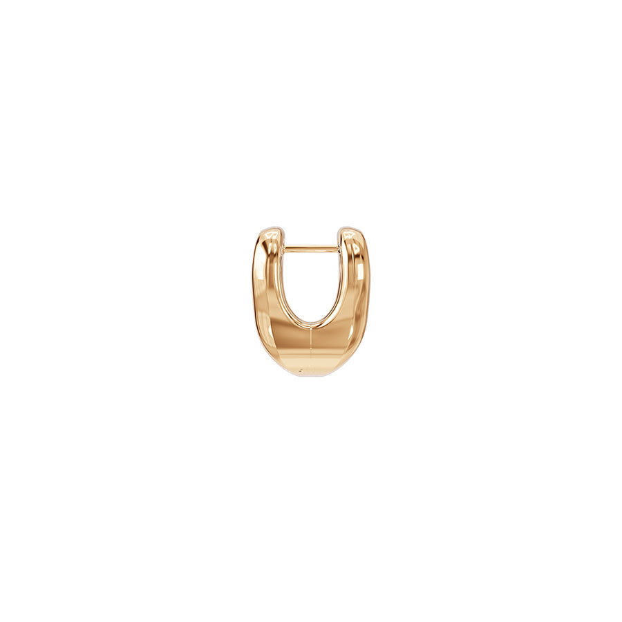 Creoles Shima Earrings in Vermeil