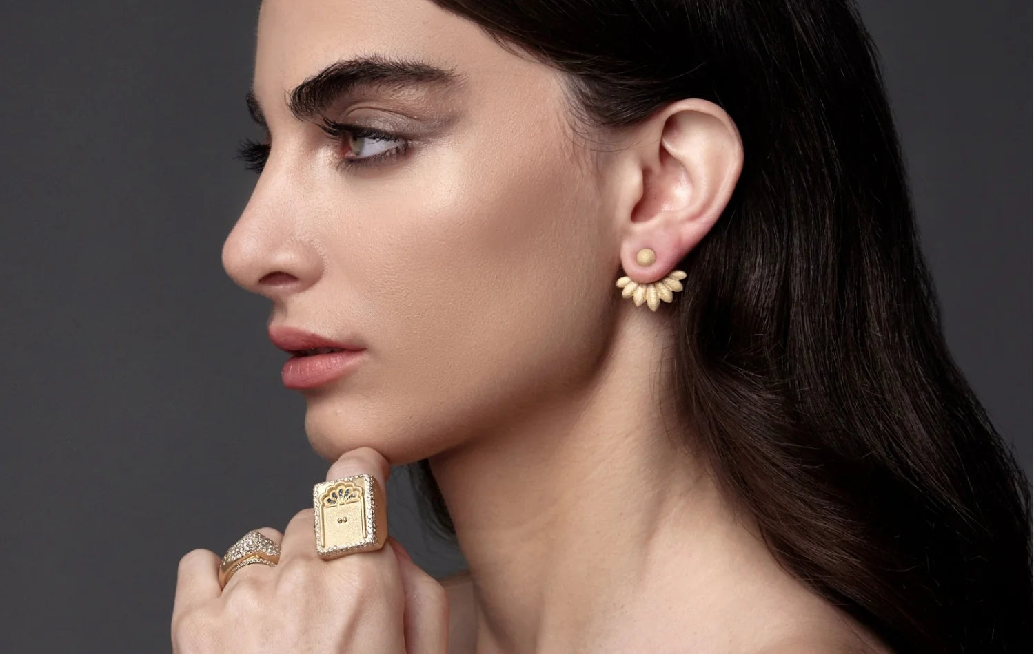 Lotus Courage Small Earrings