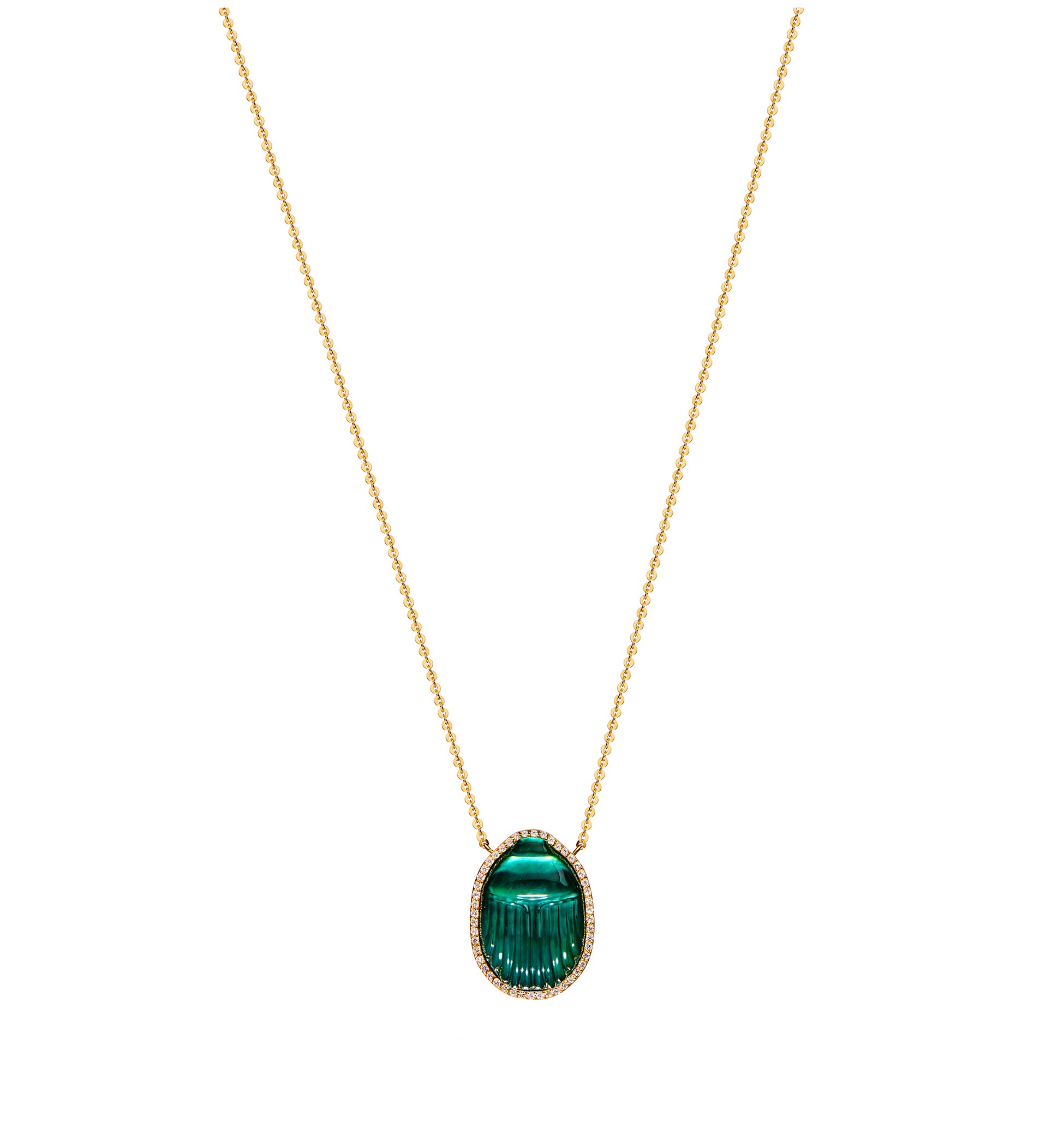 Big Gola Diamond Necklace