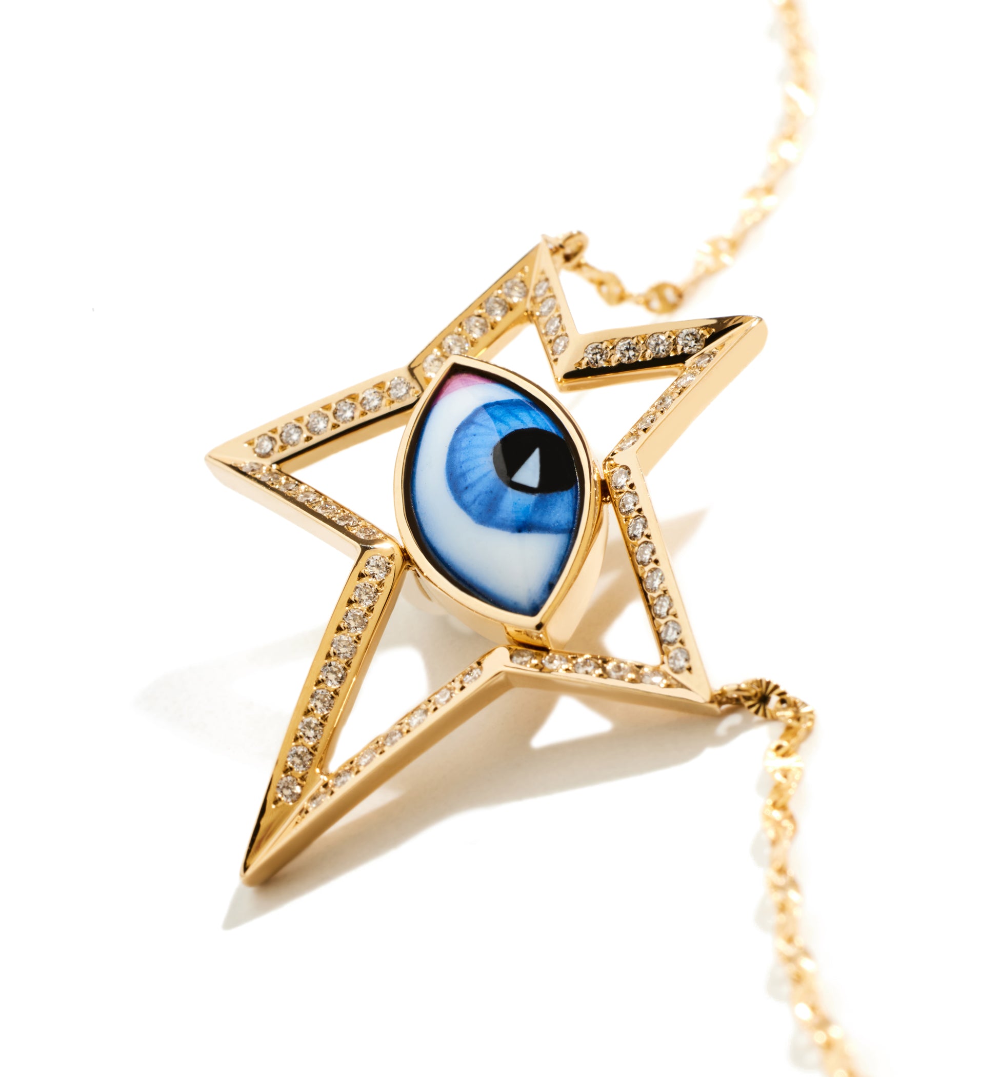 Petit Bleu BeAStar Diamond Necklace