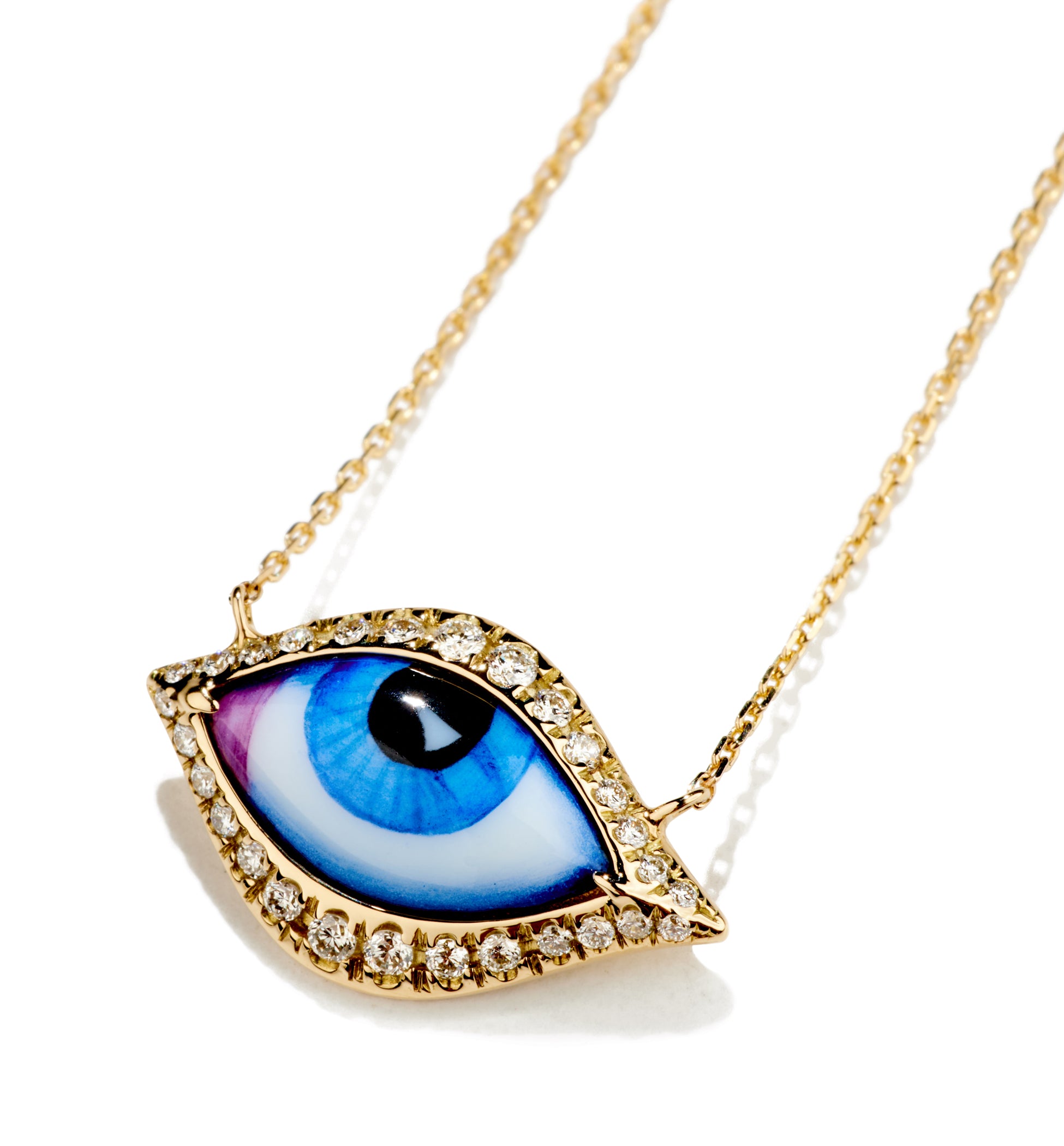 Petit Bleu Diamond Necklace