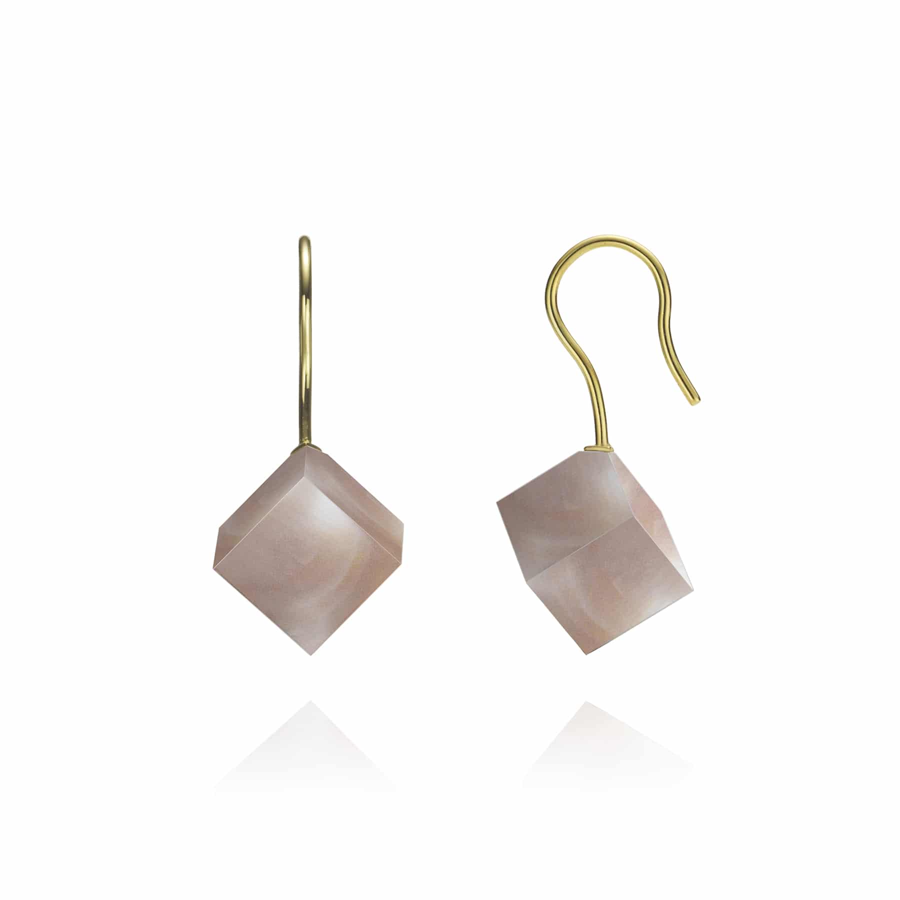 Cube Hook Earrings