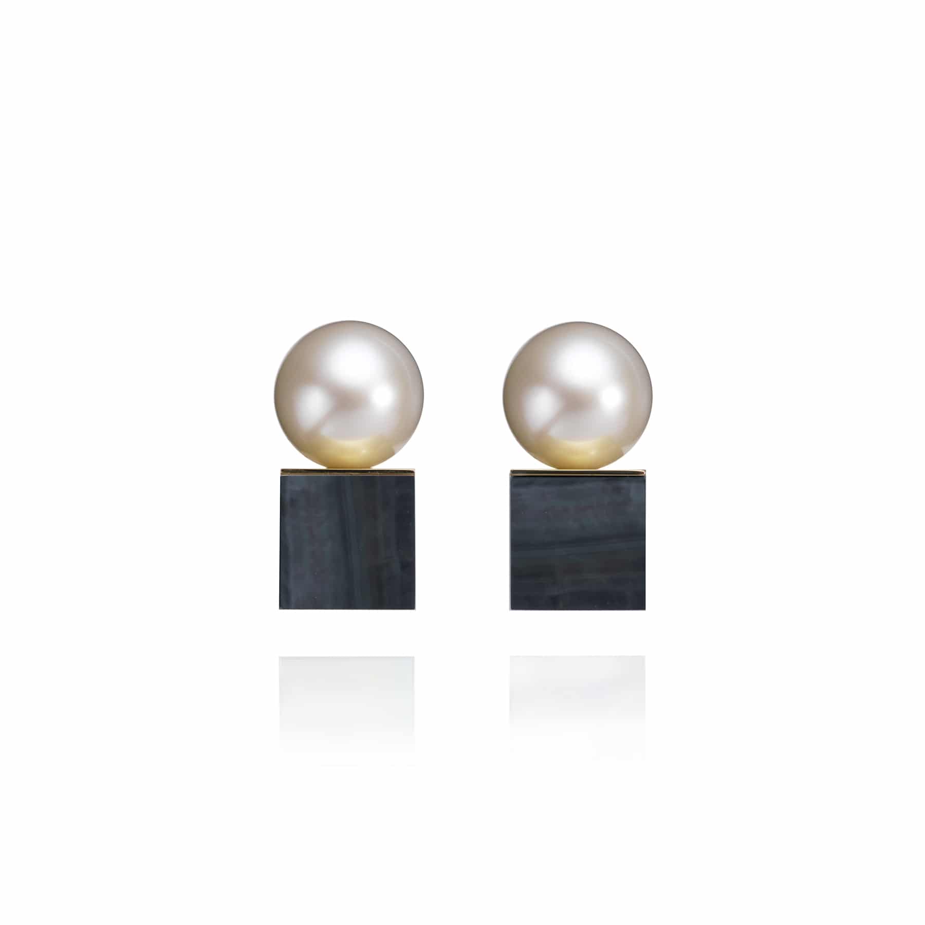 Cube Stud Earrings