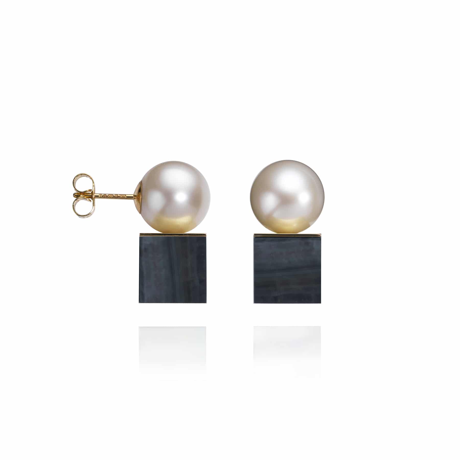 Cube Stud Earrings
