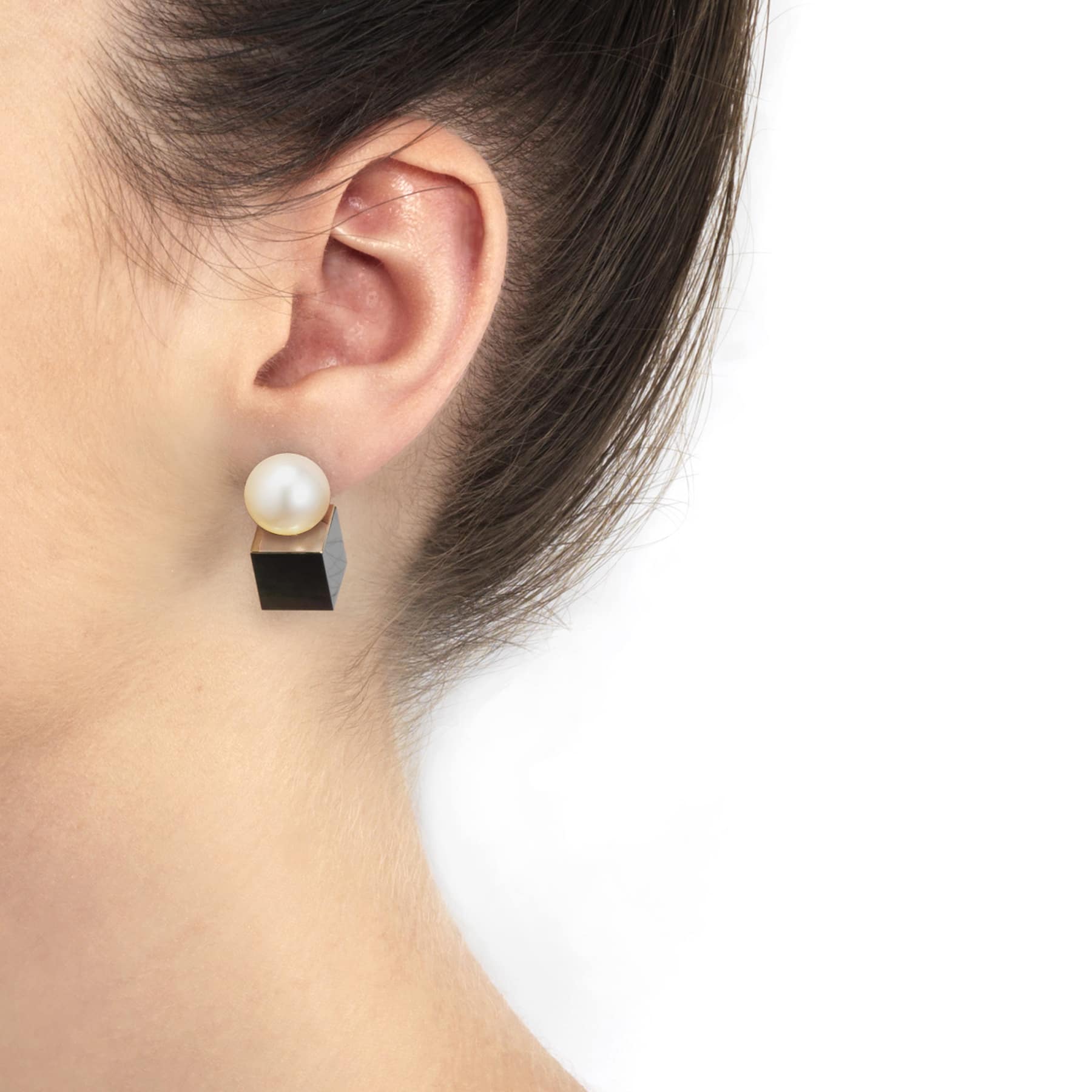 Cube Stud Earrings