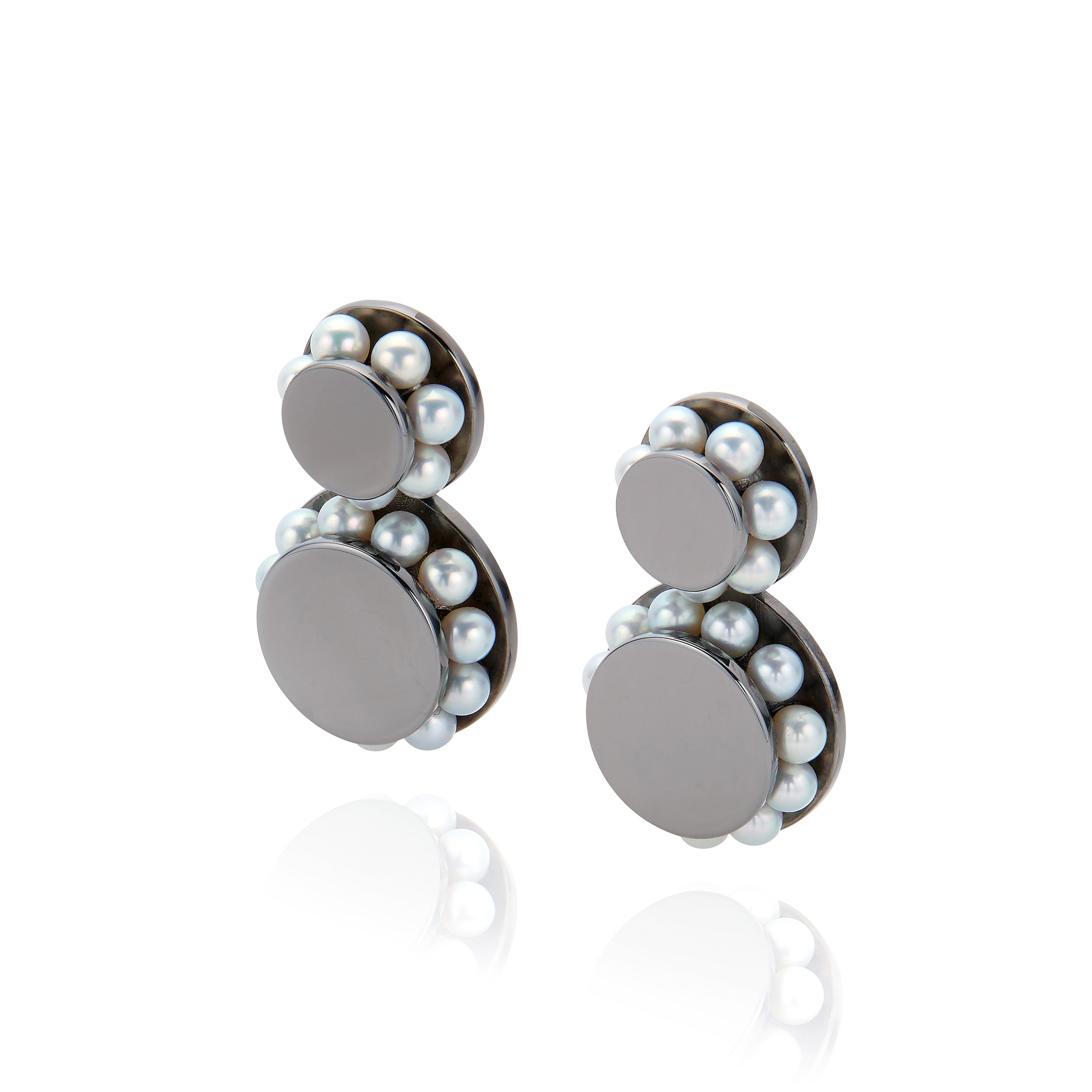 Eclipse Disk Earrings