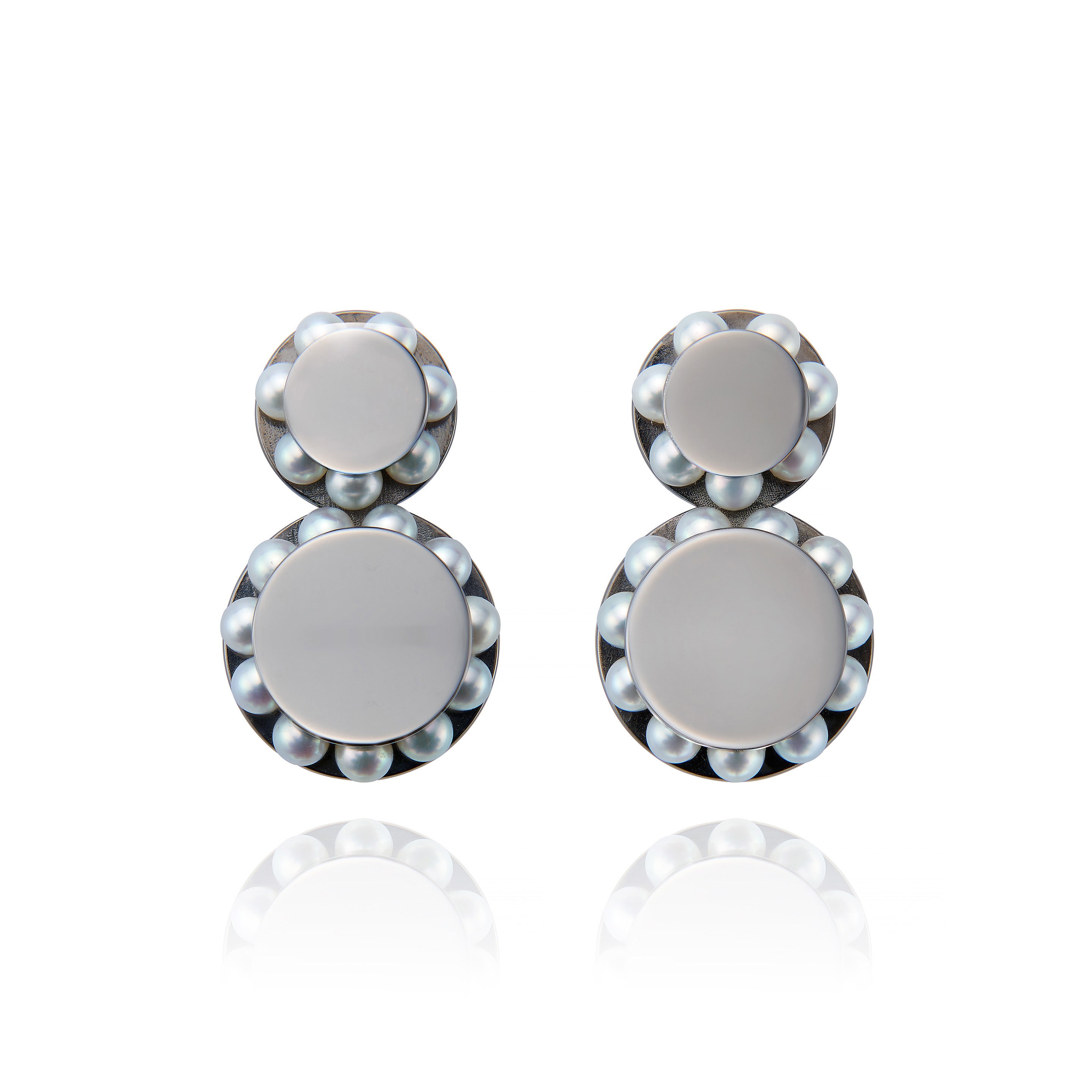Eclipse Disk Earrings