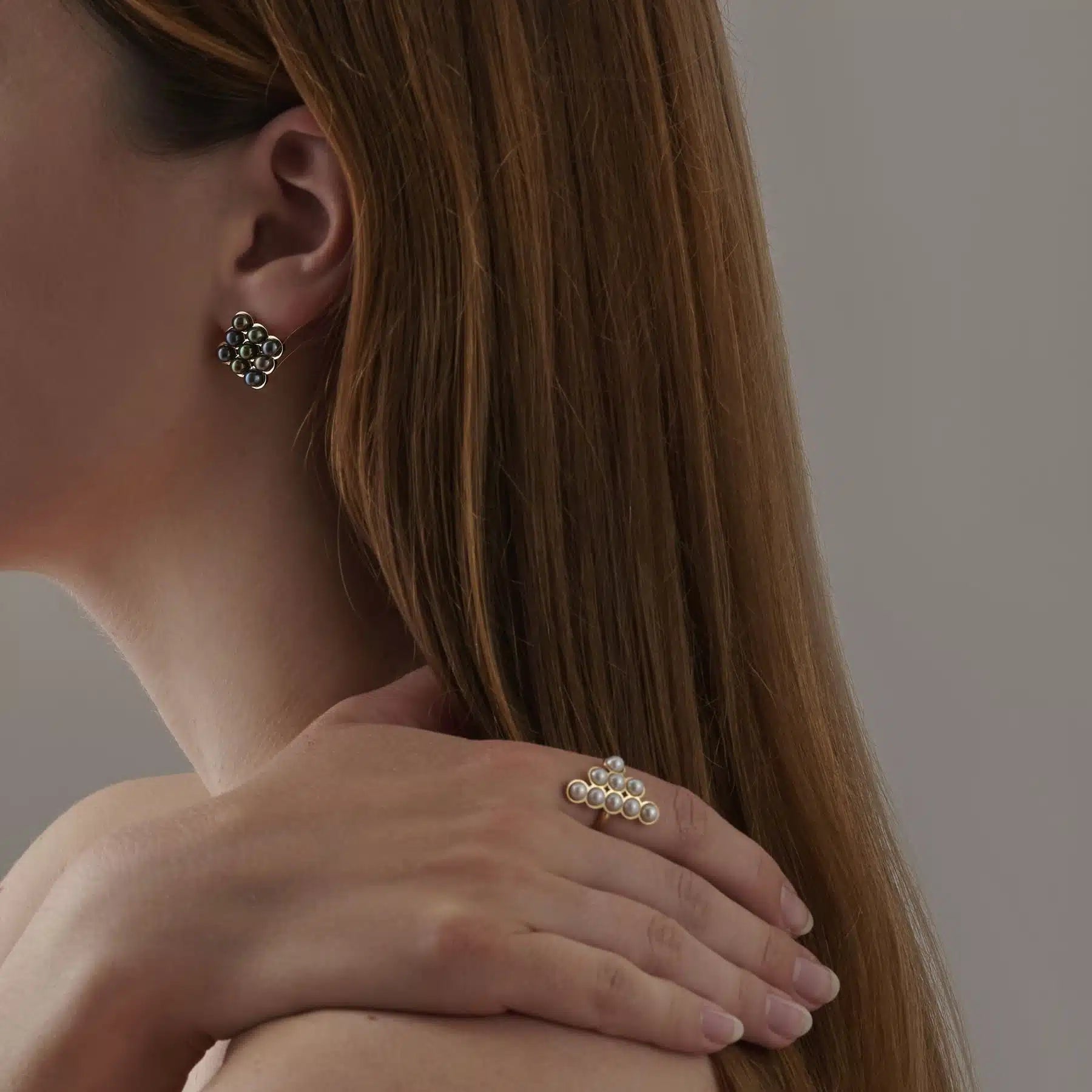 Ennead Stud Earrings