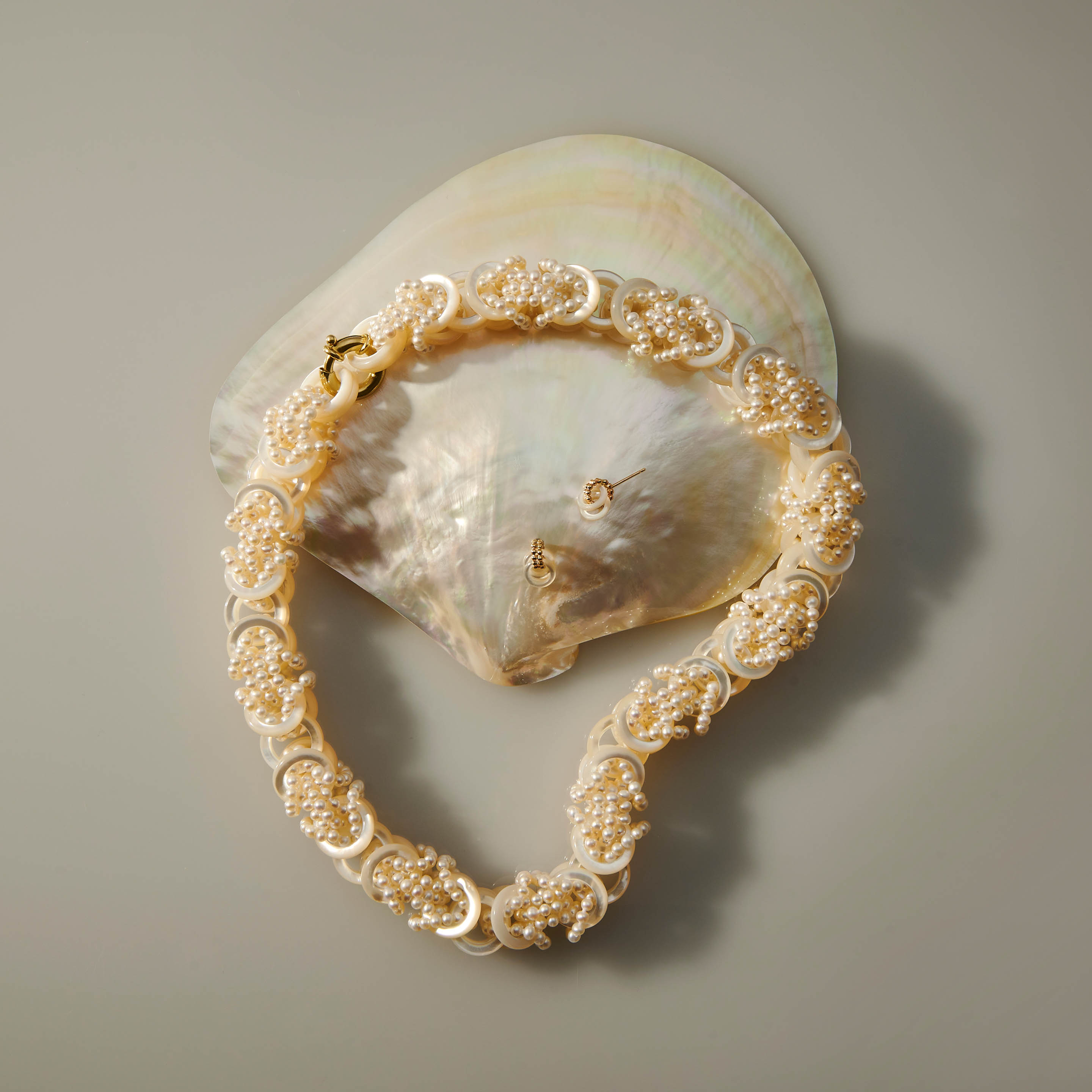 White Katina Chain