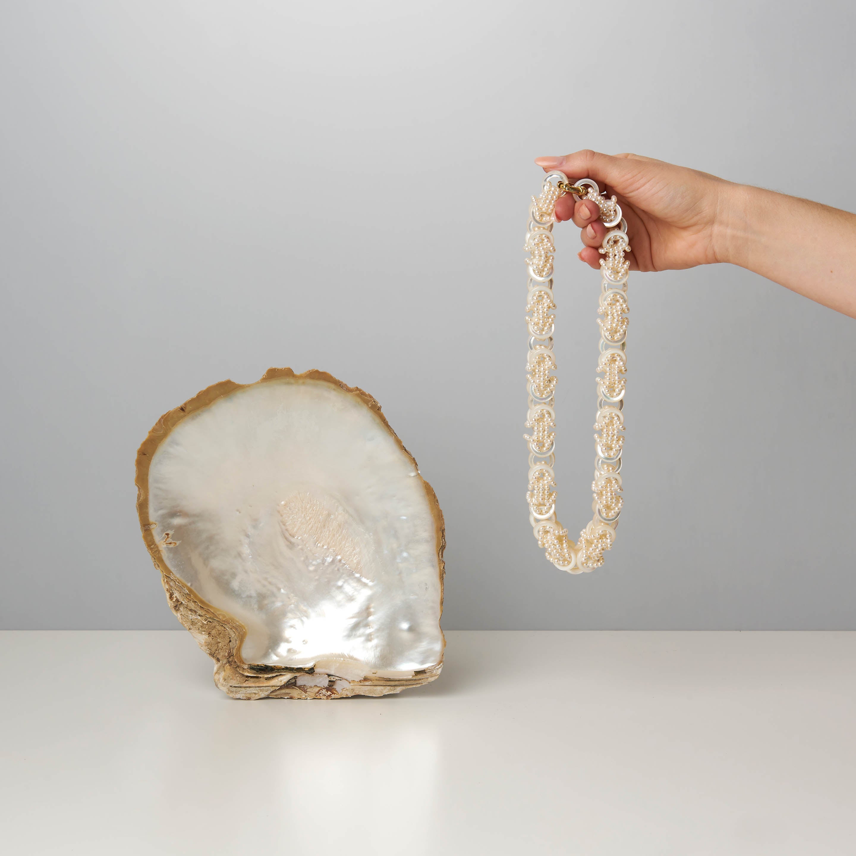 White Katina Chain