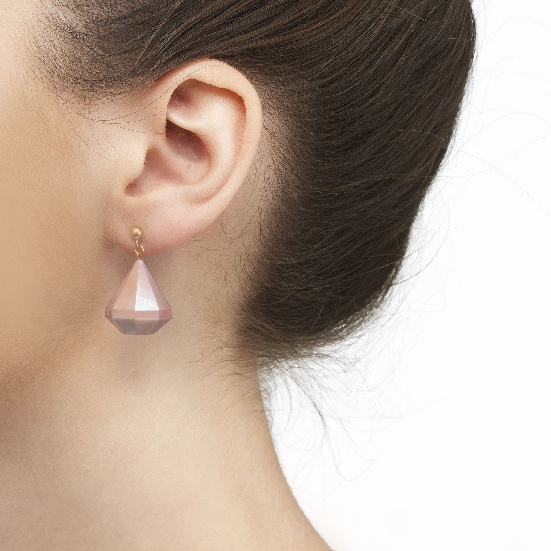 MOP Diamond Earrings