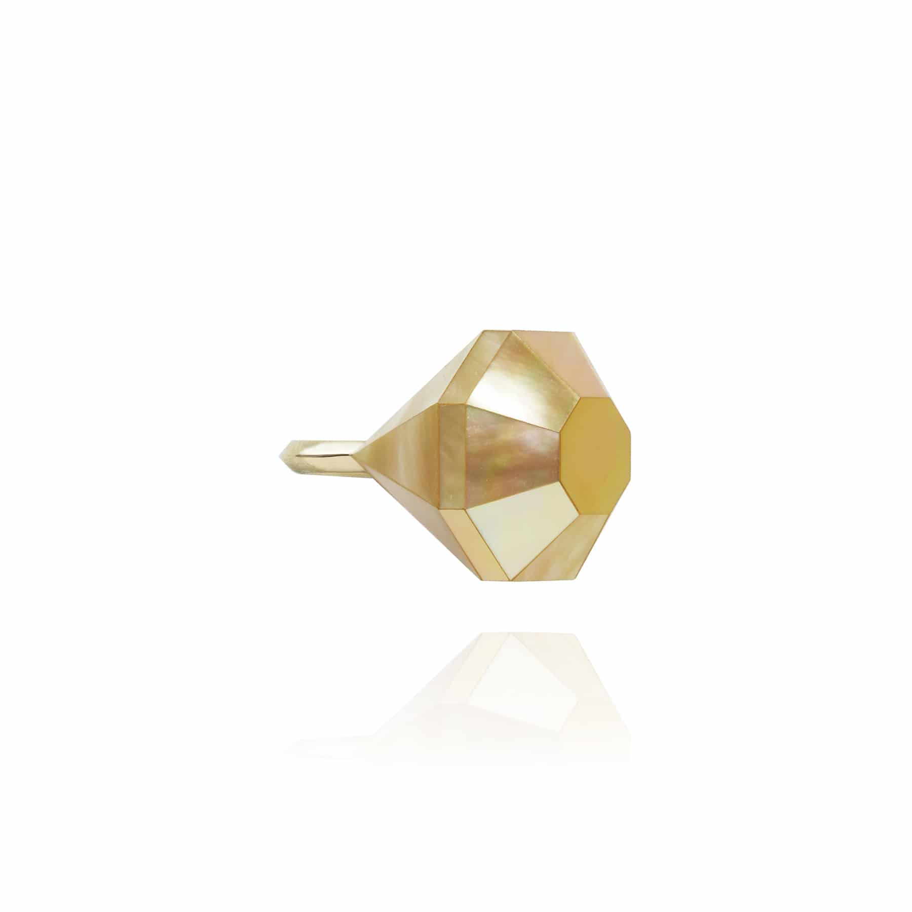 MOP Diamond Ring