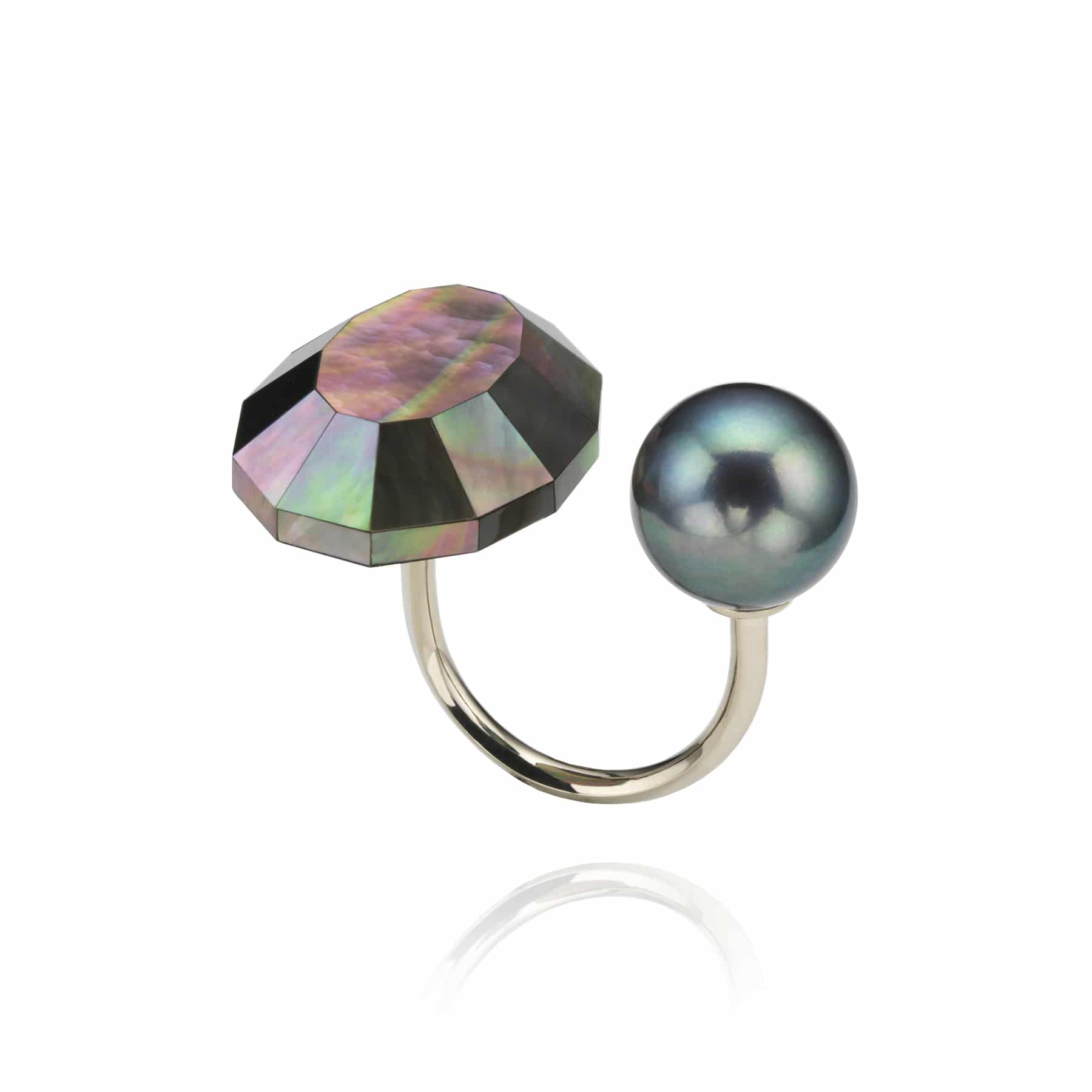 MOP Oval Ring