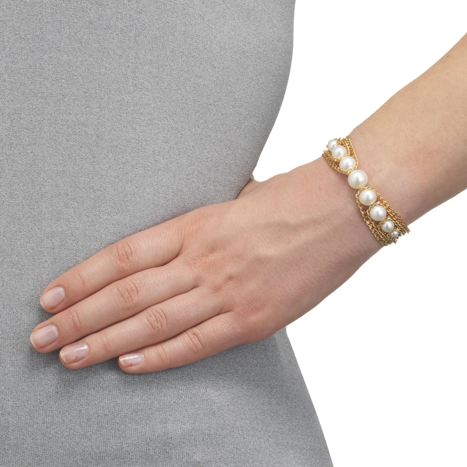 Shell Thin Line Bracelet