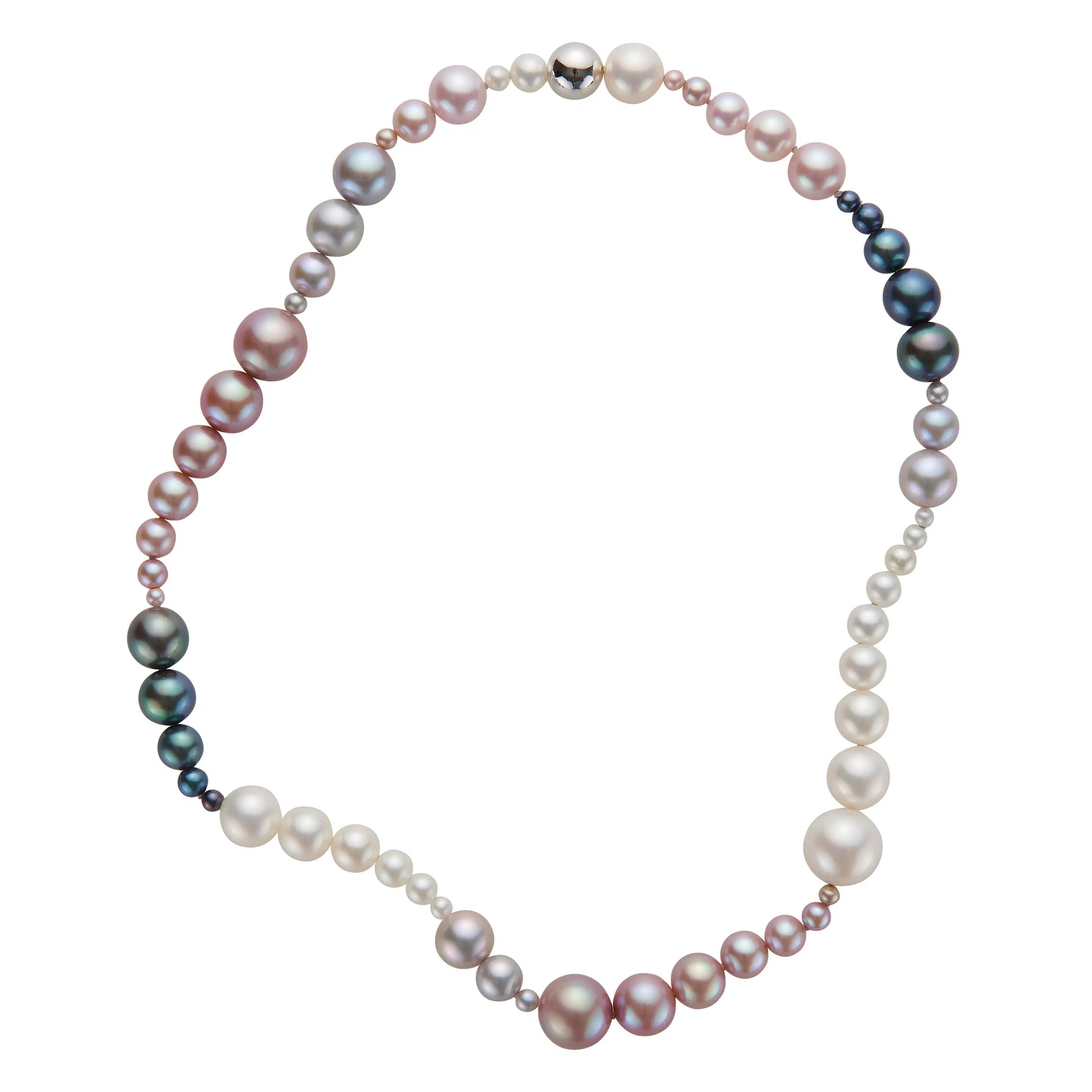 Four Colour Tria Necklace
