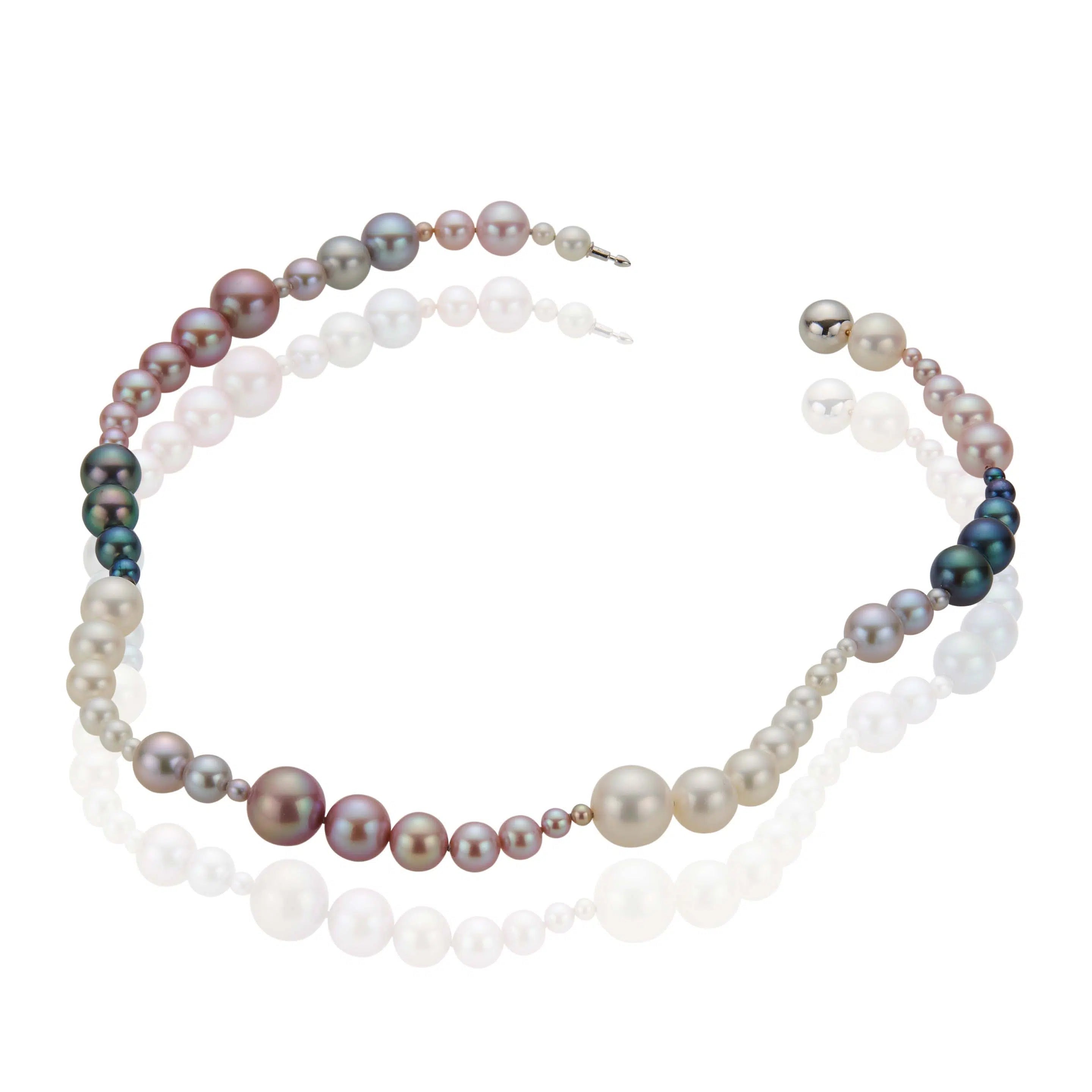 Four Colour Tria Necklace