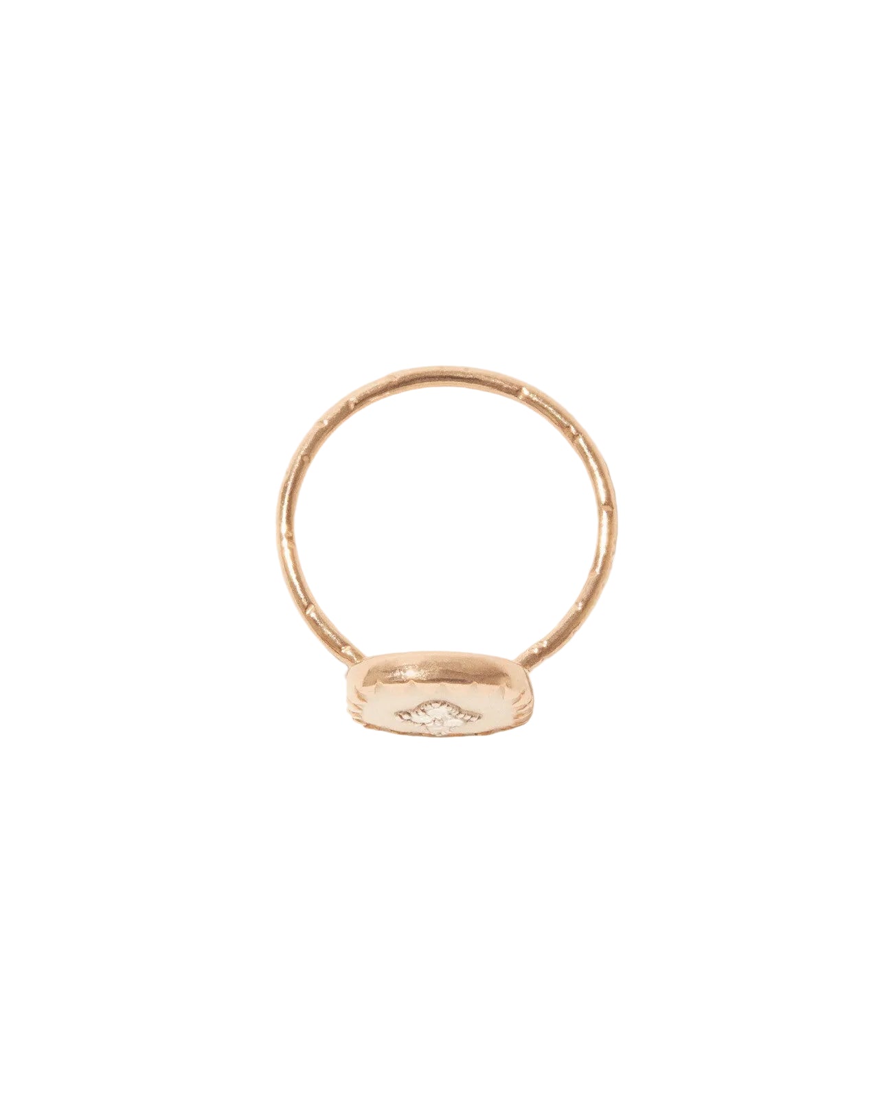 Pierrot Ring White