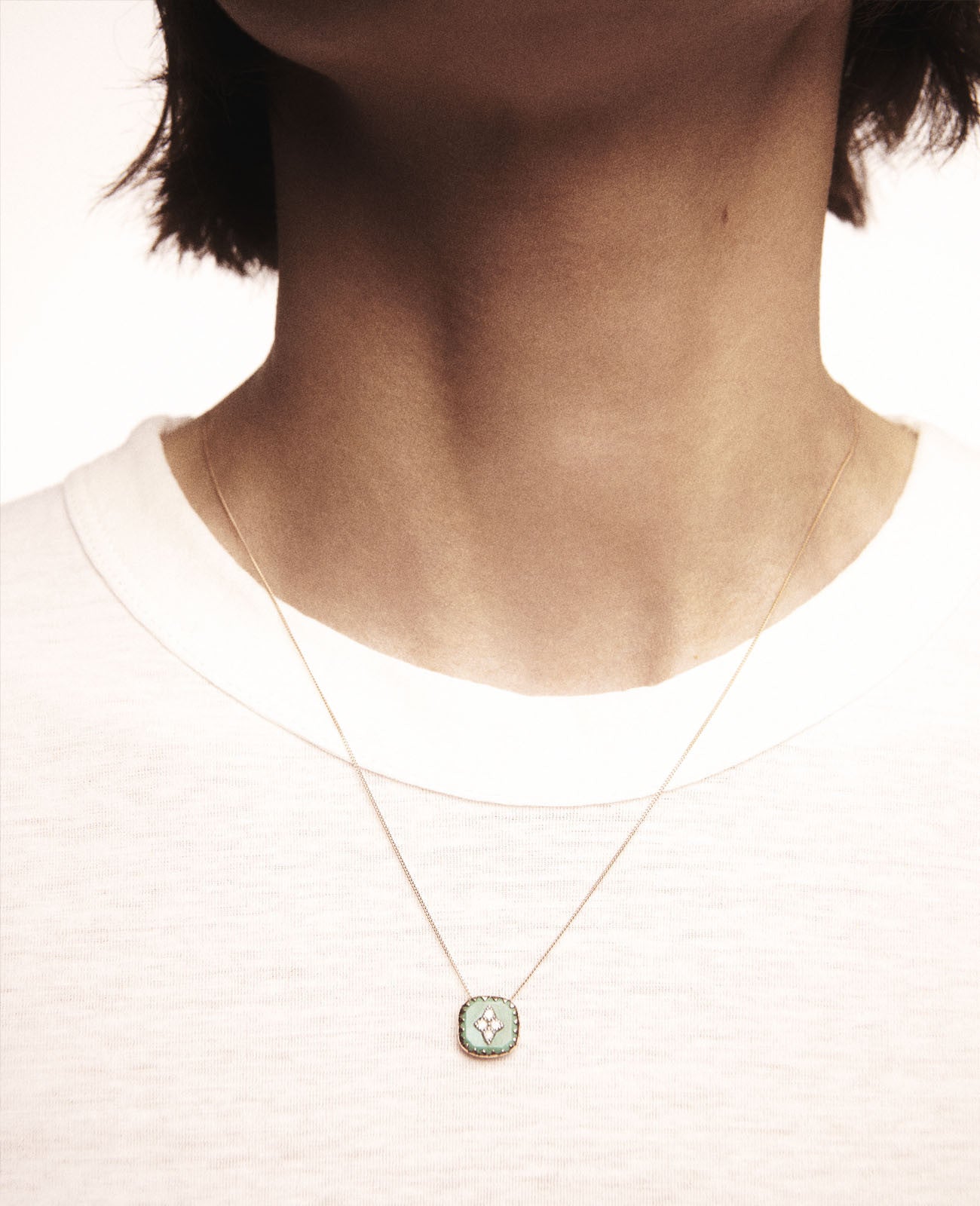 Pierrot Necklace Black