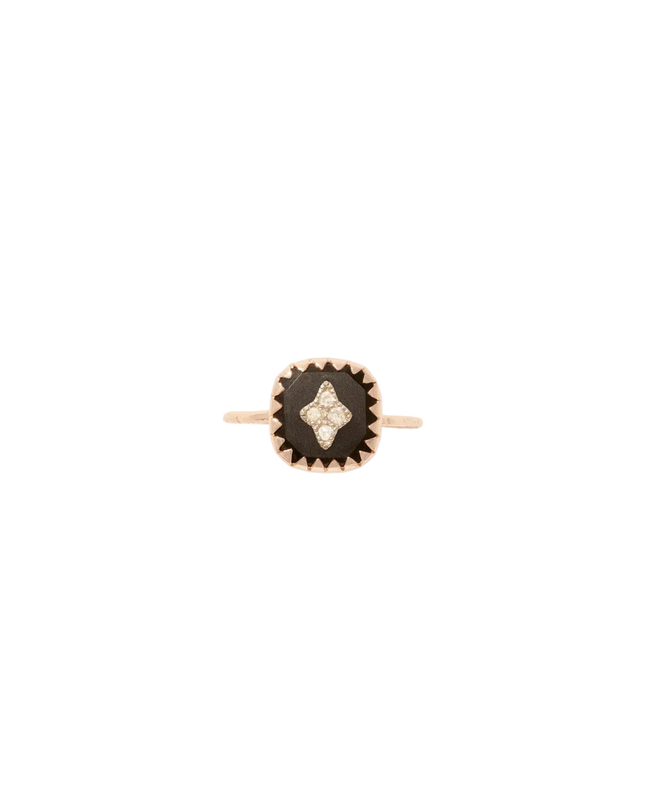 Pierrot Ring Black