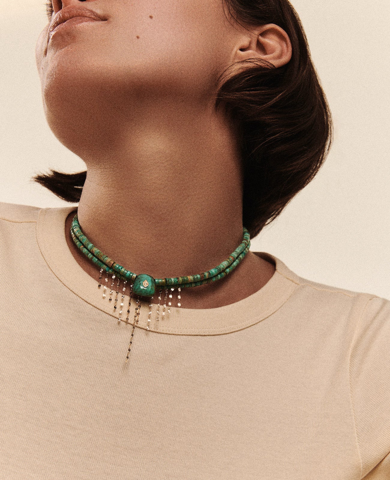 Taylor No3  Turquoise Necklace