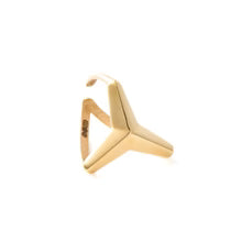 Three Pointed Star Large Ear Cuff